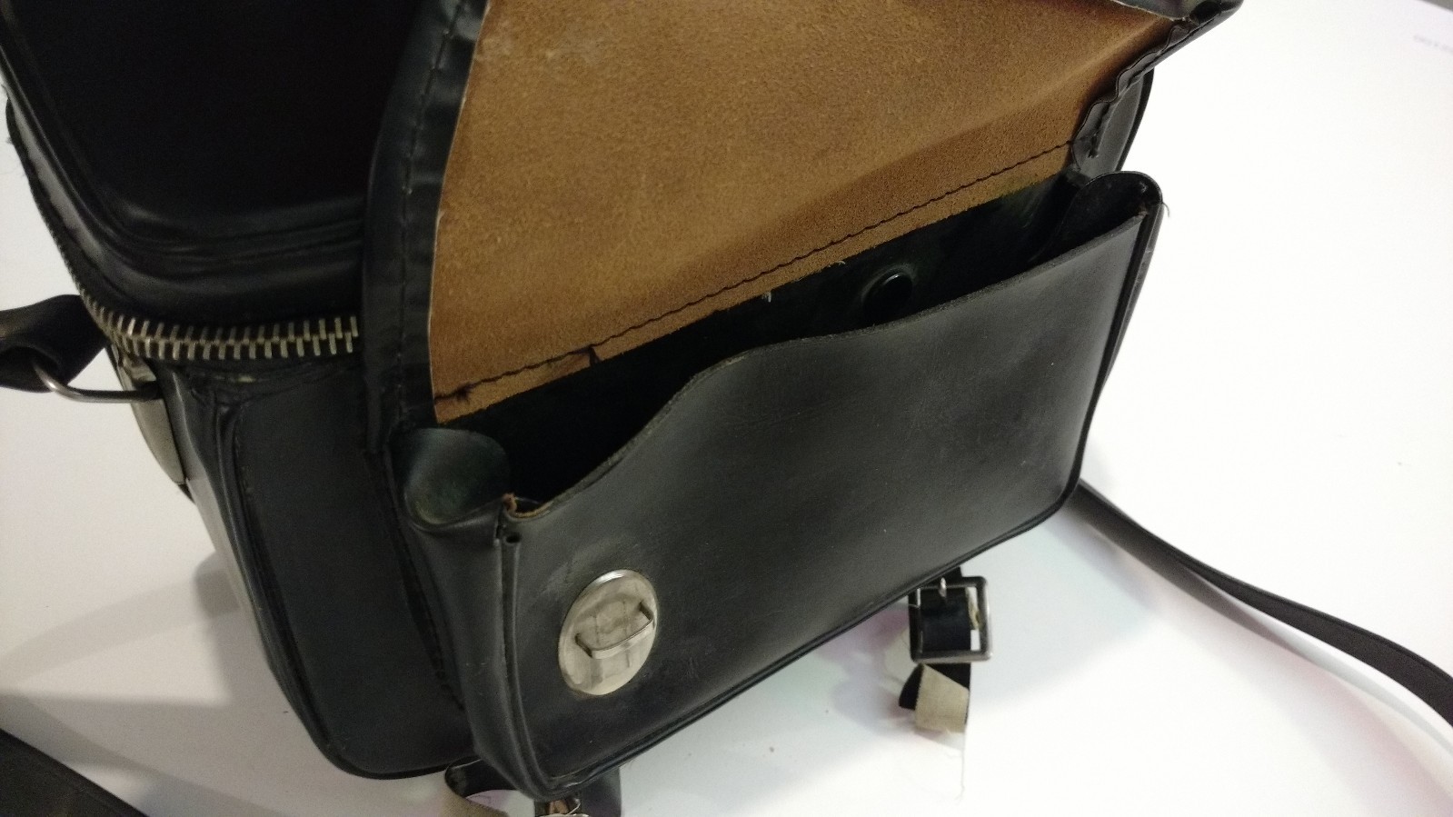 Gold Crest Camera Bag, Vintage