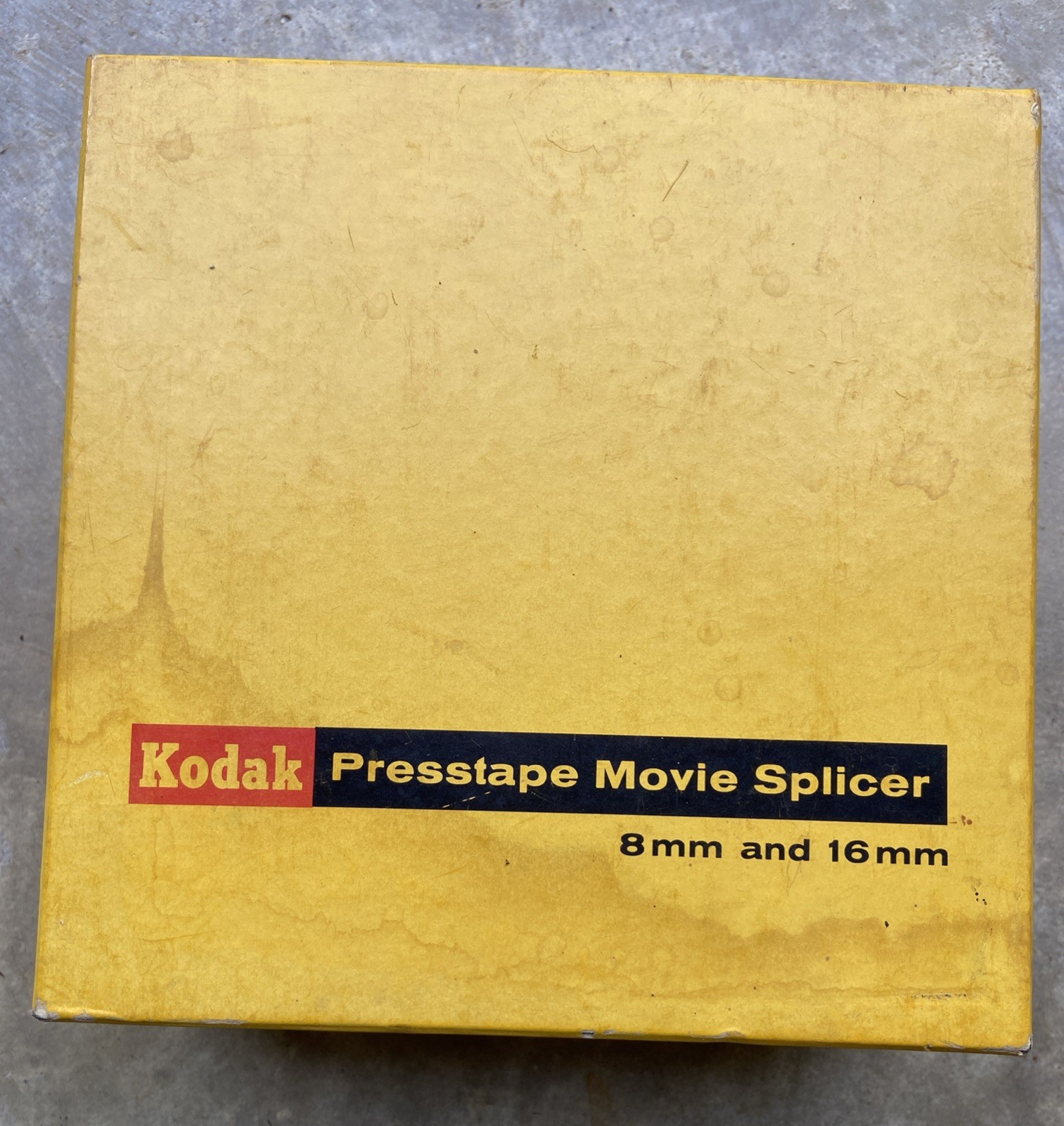Kodak Presstape Movie Splicer 8mm And 16mm Original Box No 64 Vintage USA Made