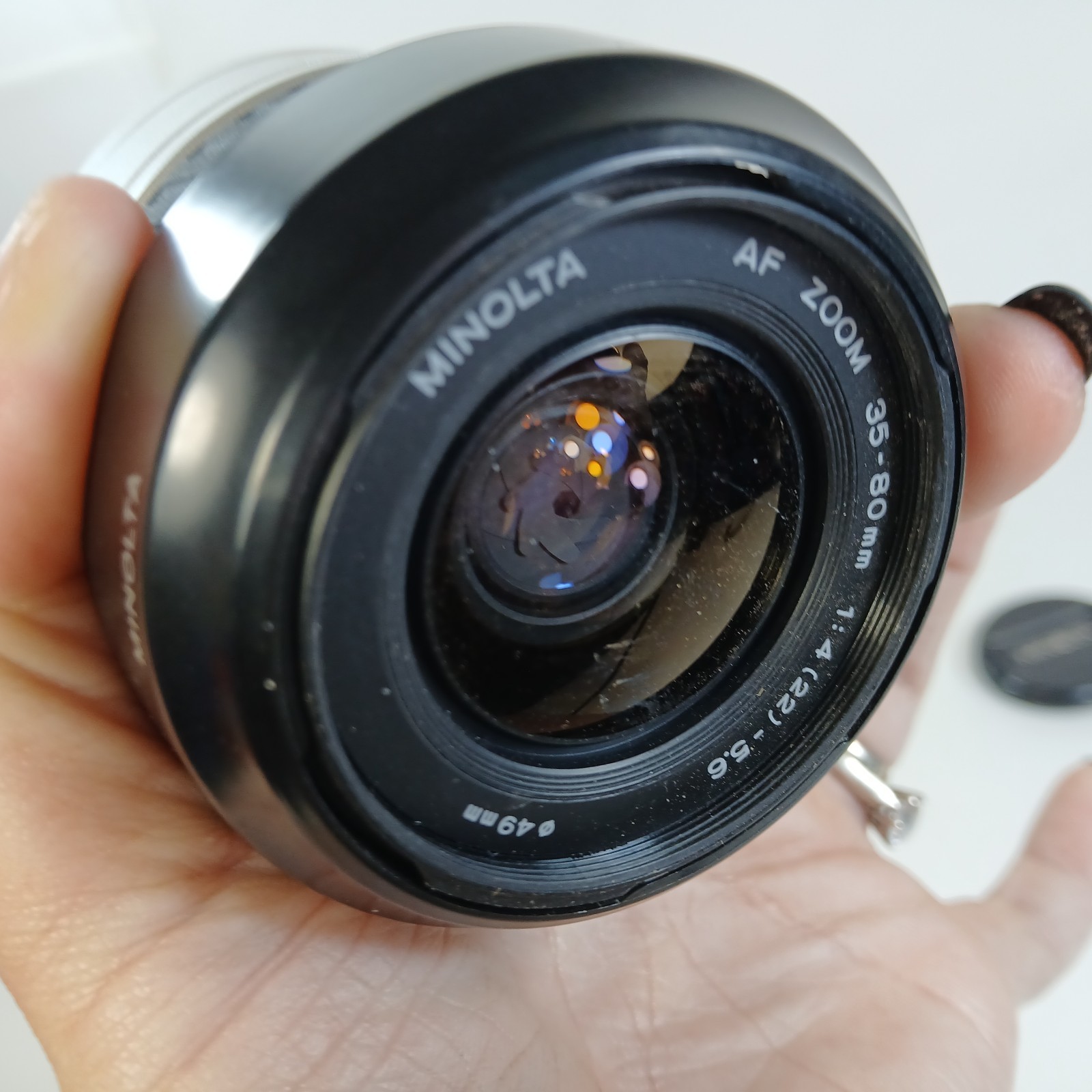 Minolta Maxxum AF Zoom AF35-80 Lens 1:4 (22) -5.6 49mm