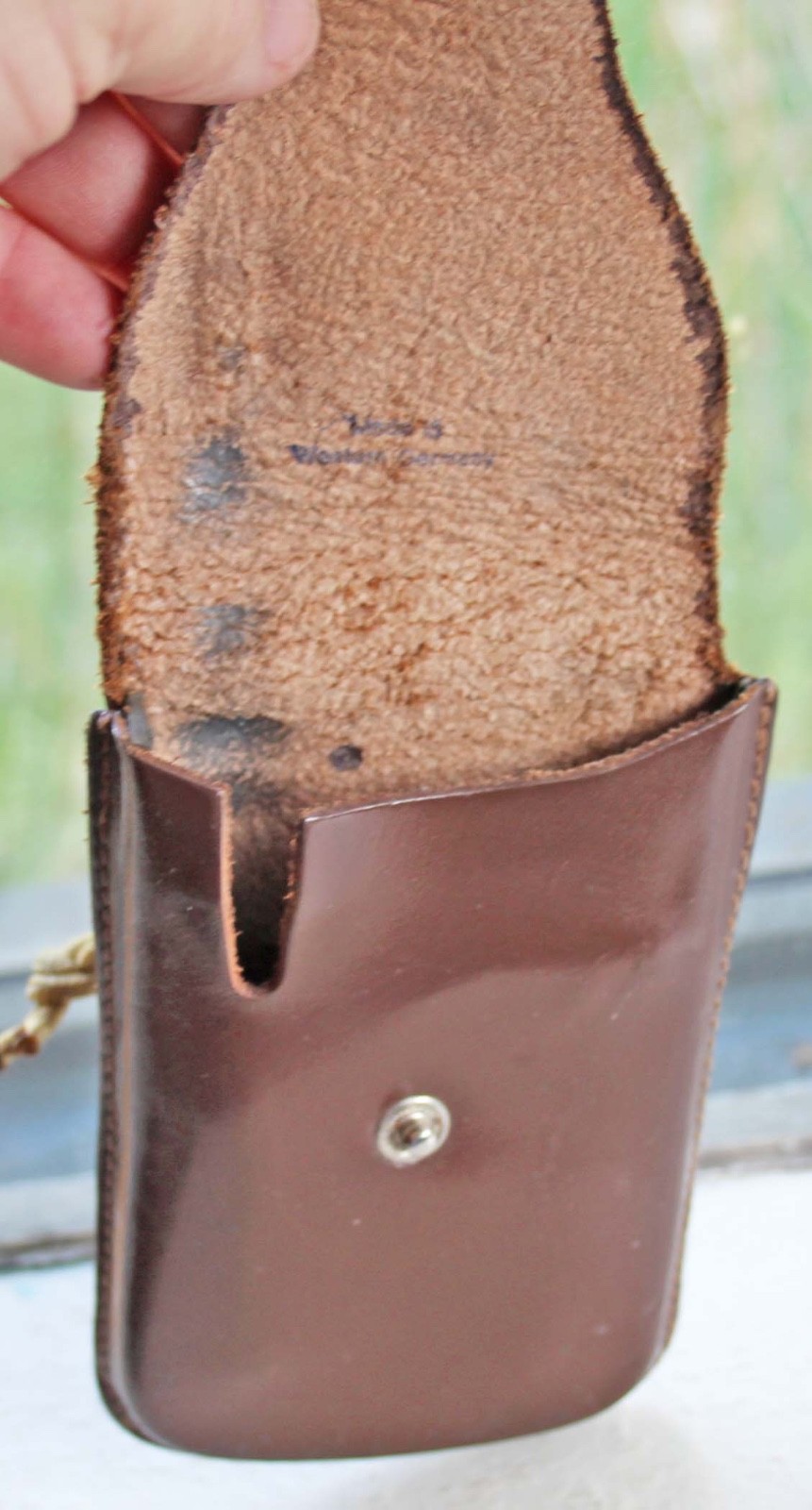 Vintage Rowi Camera Table Top & Leather Case Clamp Western Germany