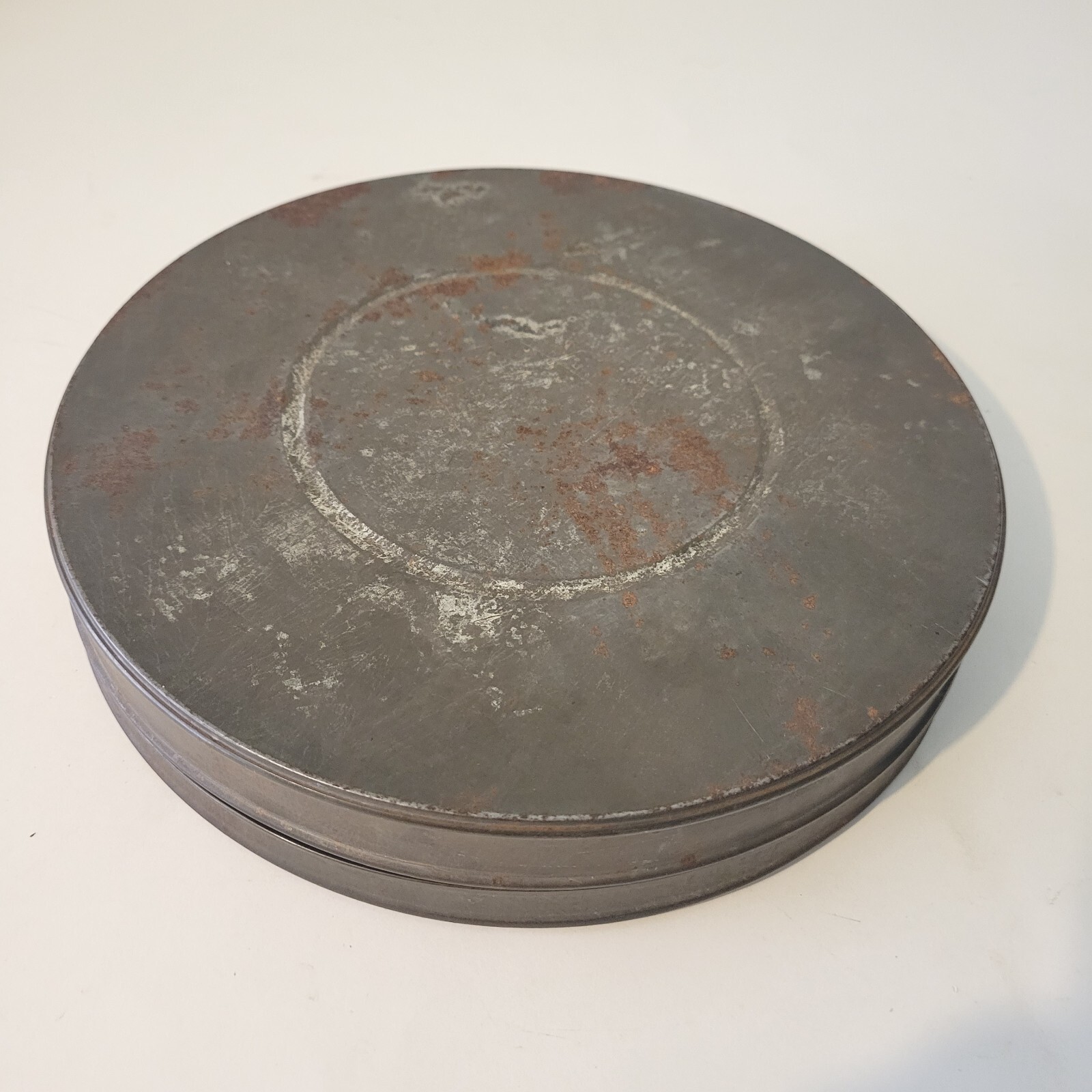 United States Navy 35MM Movie Film Can / Canister 10 1/4″ Tin Vintage