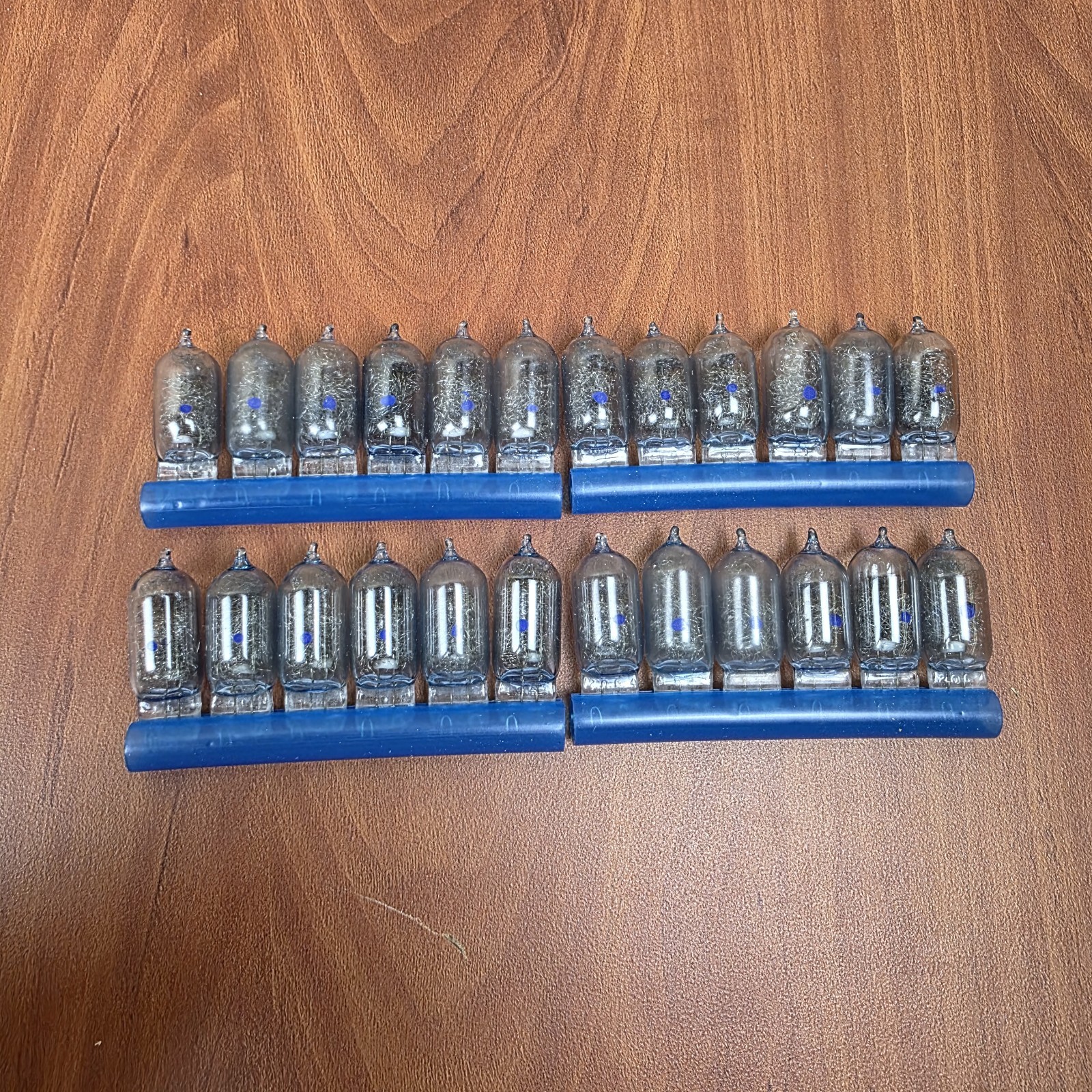 Vintage Sylvania AG1B Blue Dot Flashbulbs Lot of 2 Boxes 12 Bulbs Each NOS CIB