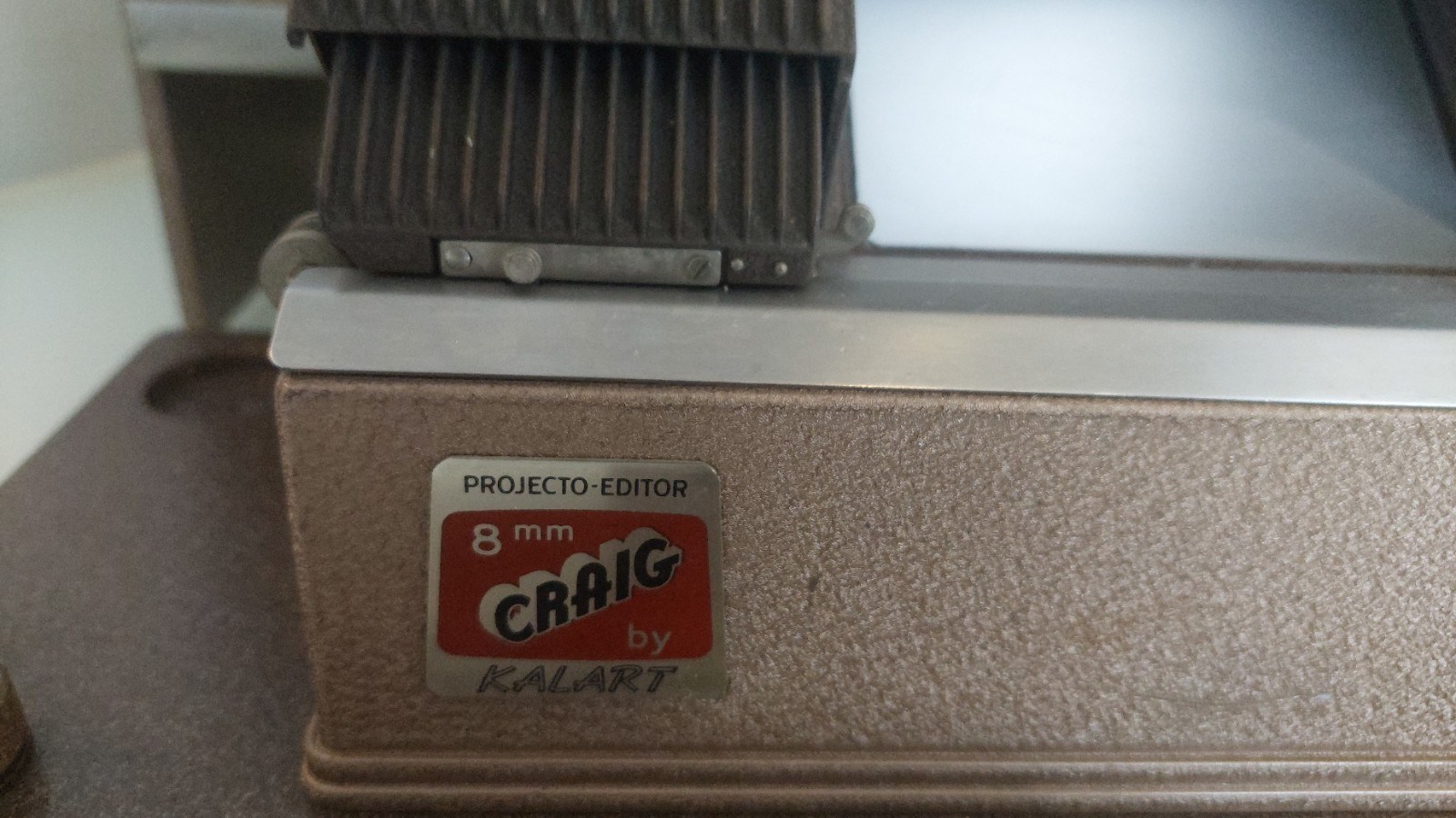 Vtg CRAIG Kalart 8mm Film Projector Projecto-Editor Viewer Splicer w Case READ