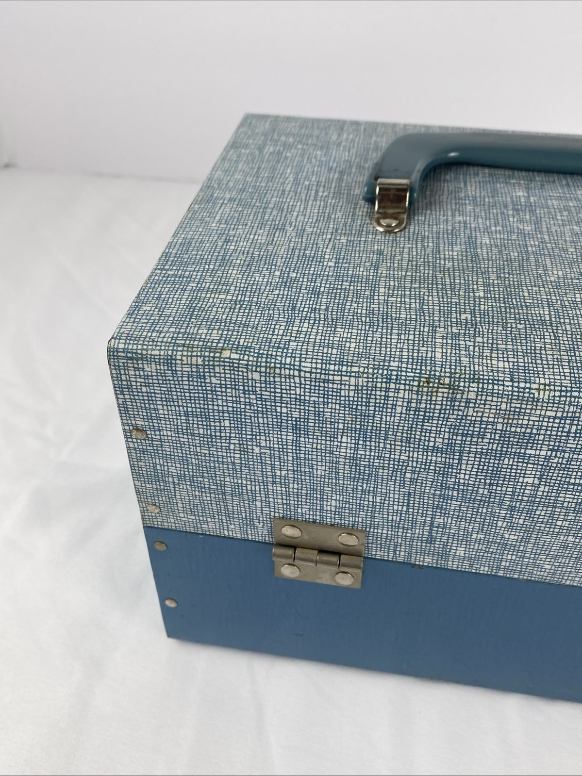 Bruce 5″ Reel 8mm Film Storage Case 12 Slot + 8 Full Reels w/Canisters Harwood