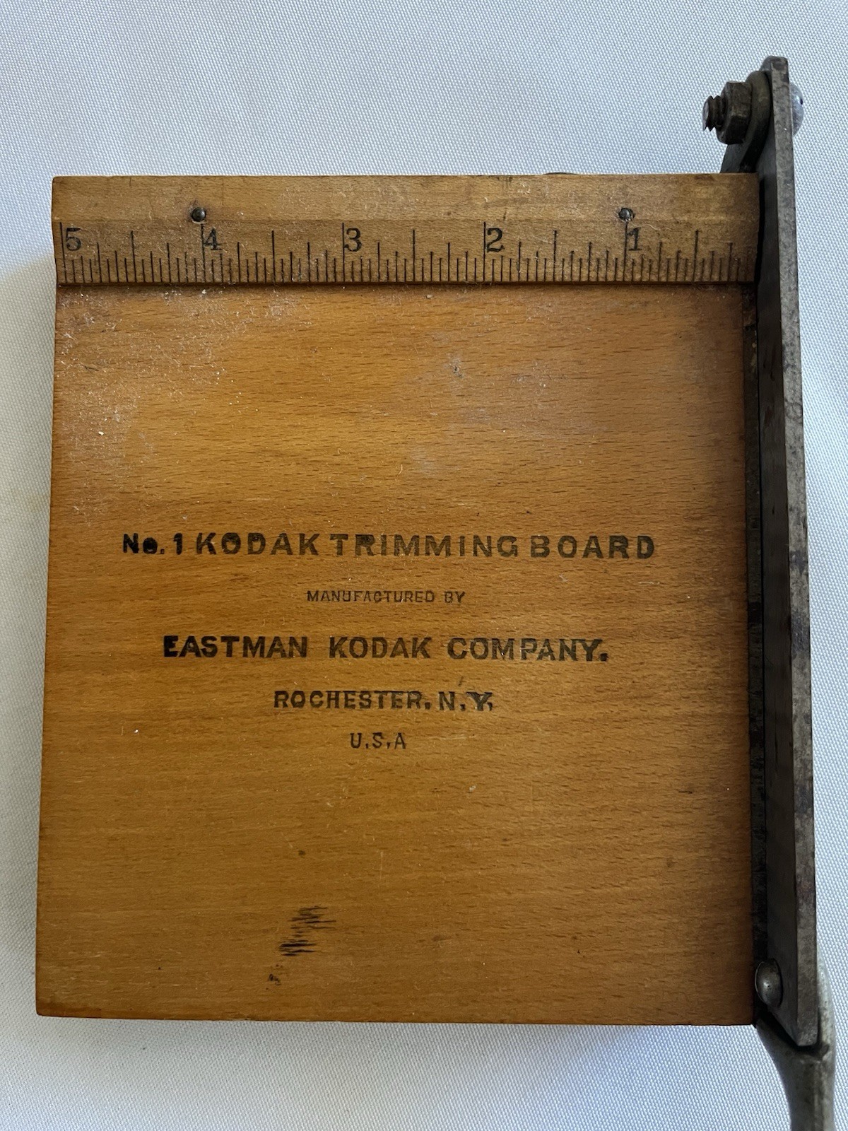 Vintage Eastman Kodak No. 1 Trimming Board 5 Inch