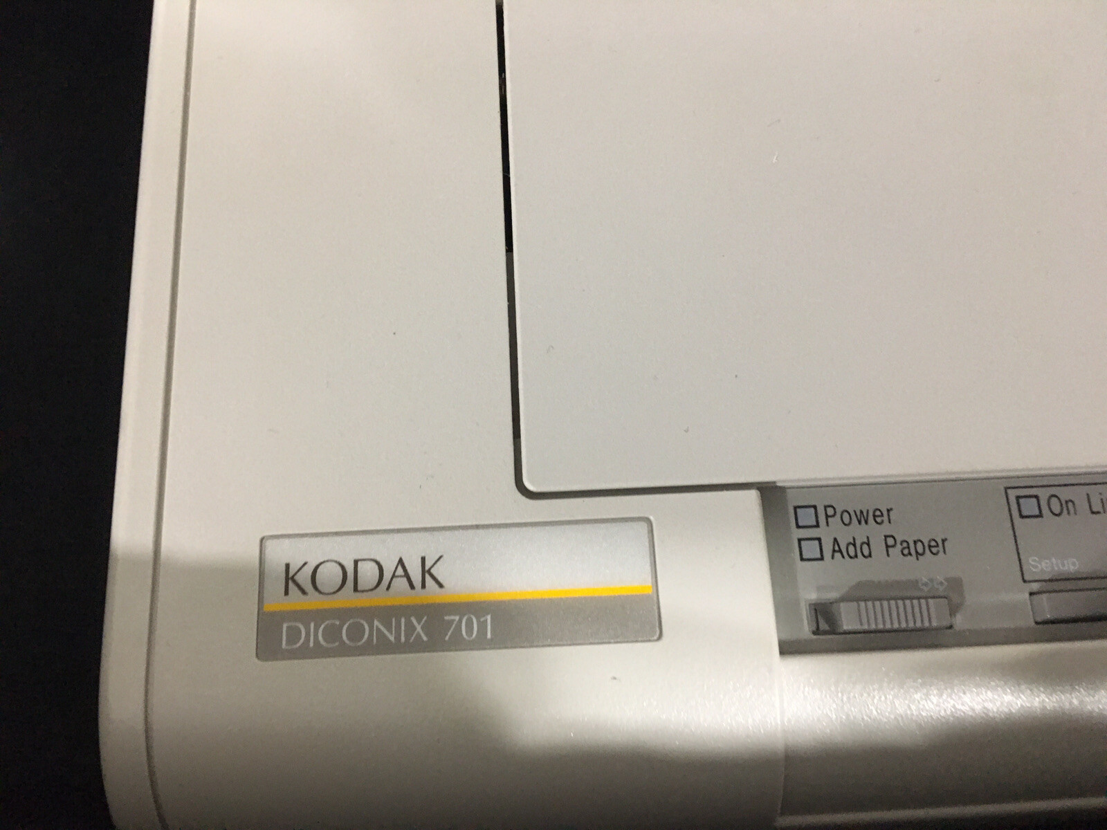 Vintage rare Kodak Diconix Printer, Printhead,case,manuals,Cable,power adapter