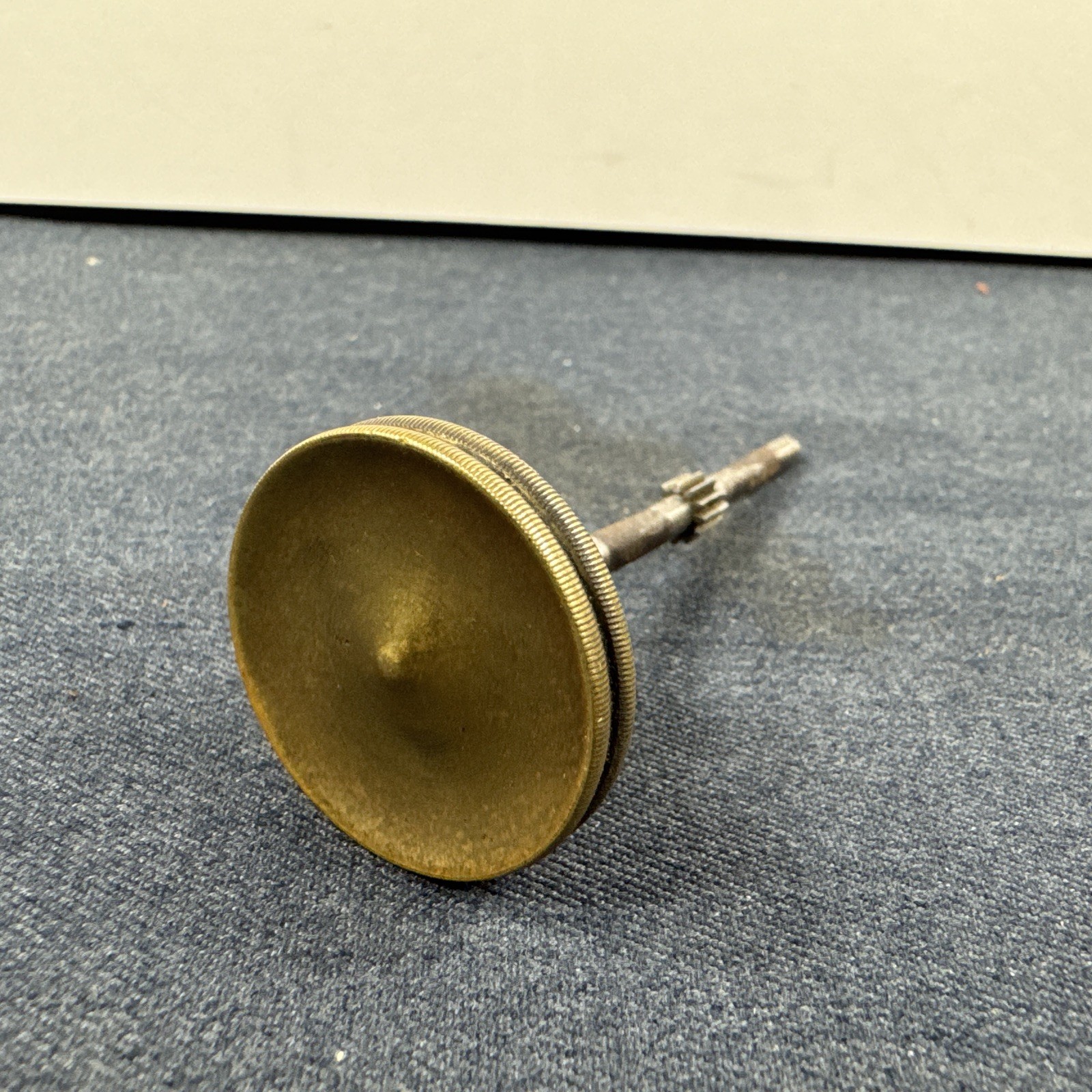 Brass Knob Part for Tangental Rack and Pinion Focusing System on Petzval Lens