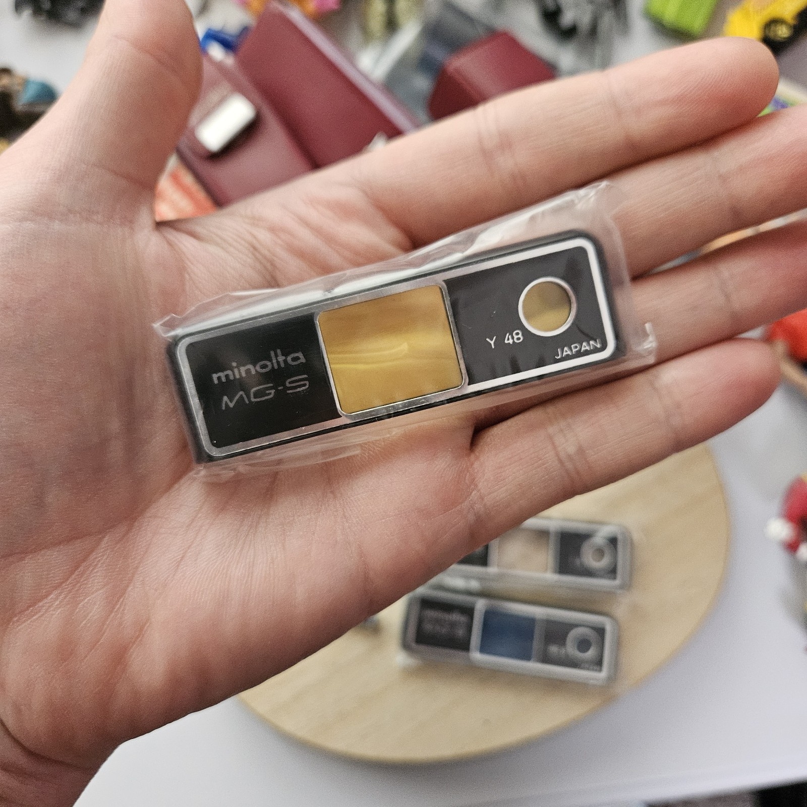 Vintage Minolta Close Up Lens, National Flash Bulbs & Kodak Toner