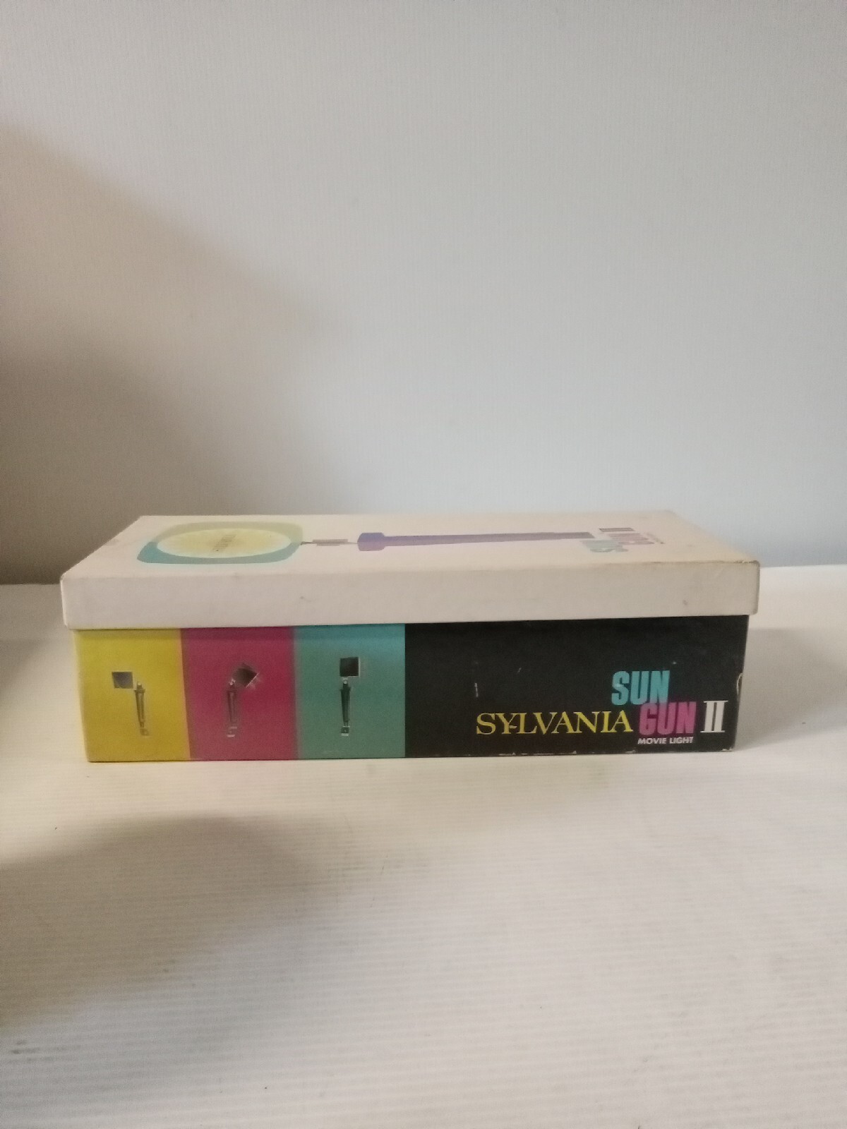 Sun Gun II 2 Movie Light Sylvania SG-55 Vintage with Box (#00u)
