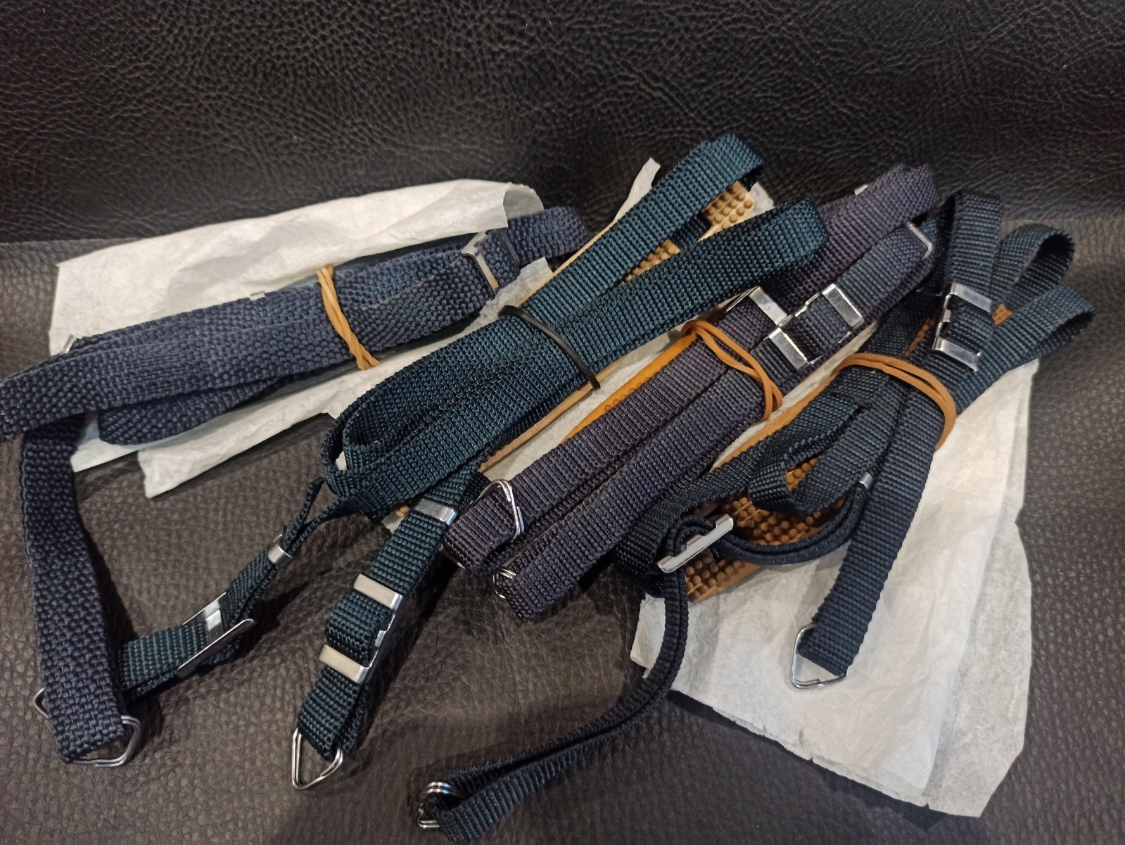 Original neck strap with fasteners for Kiev 6 19 shoulder pad medium format 1 ps