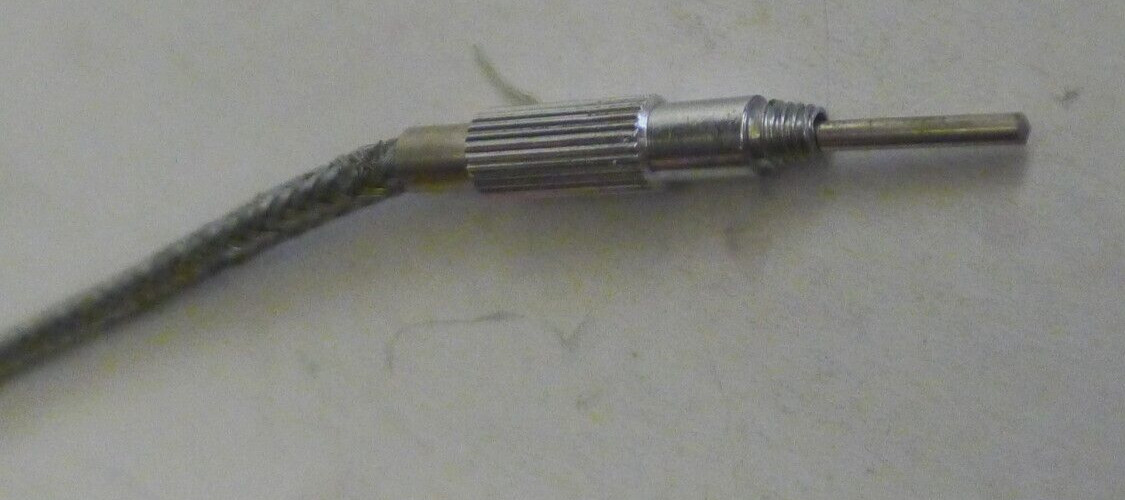 Escot 9″ Camera Shutter Release Locking Braided Cable -Vintage -Japan -TESTED