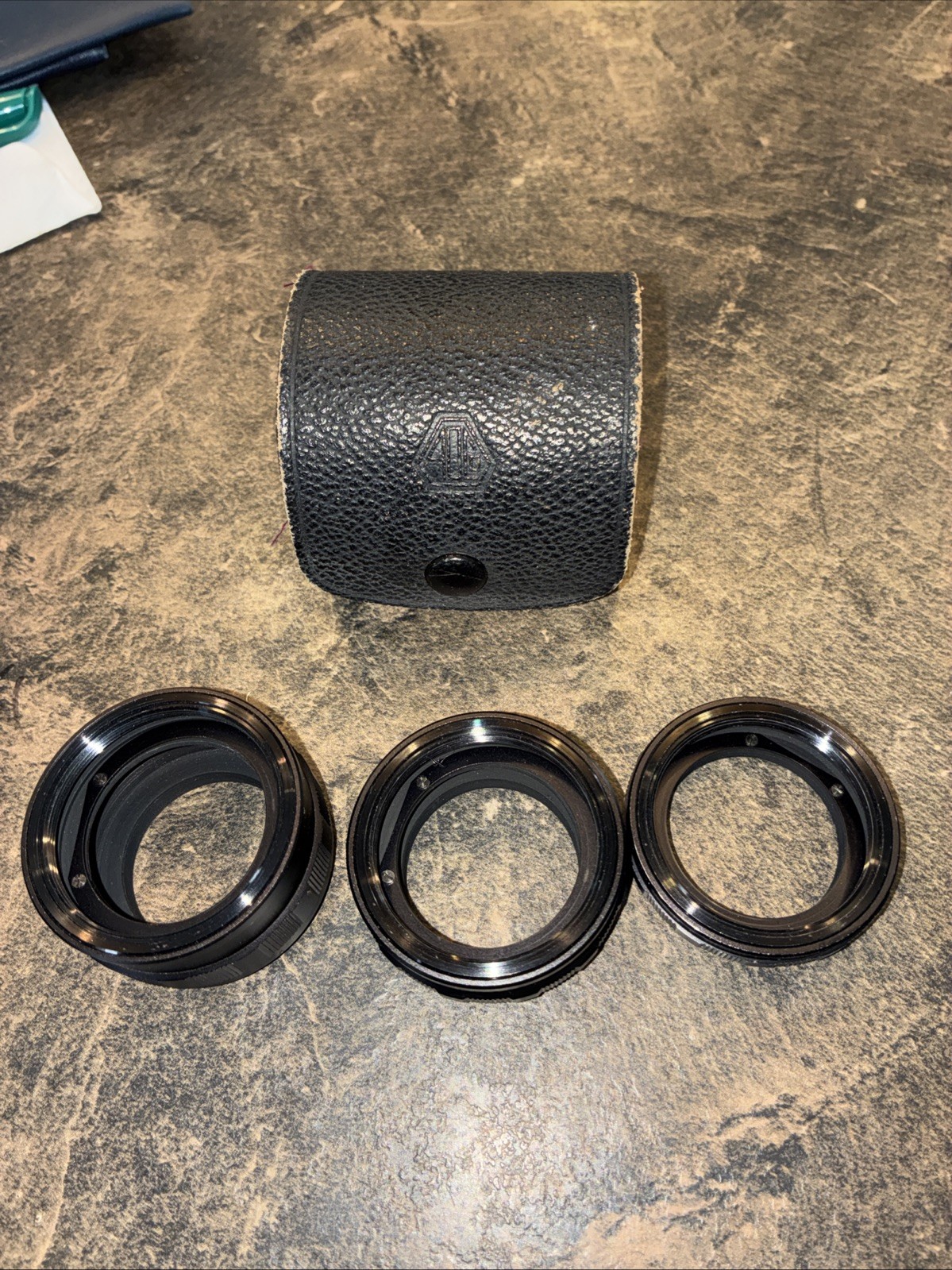 PENTAX ASAHI S3 EXTENSION TUBE RING SET No.I II III