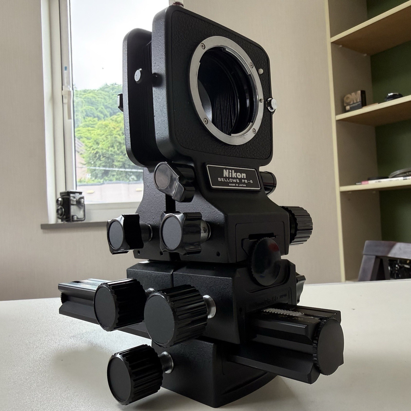 Vintage Nikon PB-6 Bellows Focusing attachment From JAPAN N Mint-