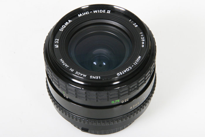 Sigma 28mm, f/2.8 Nikon AIS Manual Focus Mount