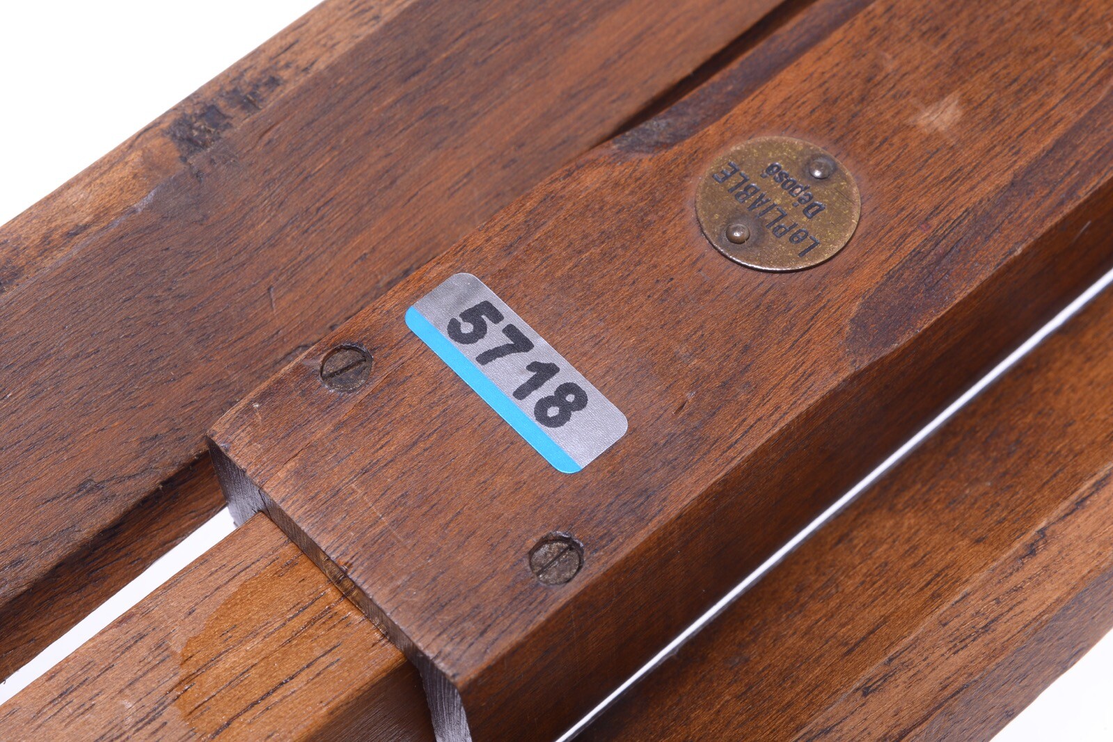 ✅ ANTIQUE WOOD TRIPOD ‘LE PLIABLE’ *VERY INTERESTING* 140CM 55.11″ VIEW CAMERA