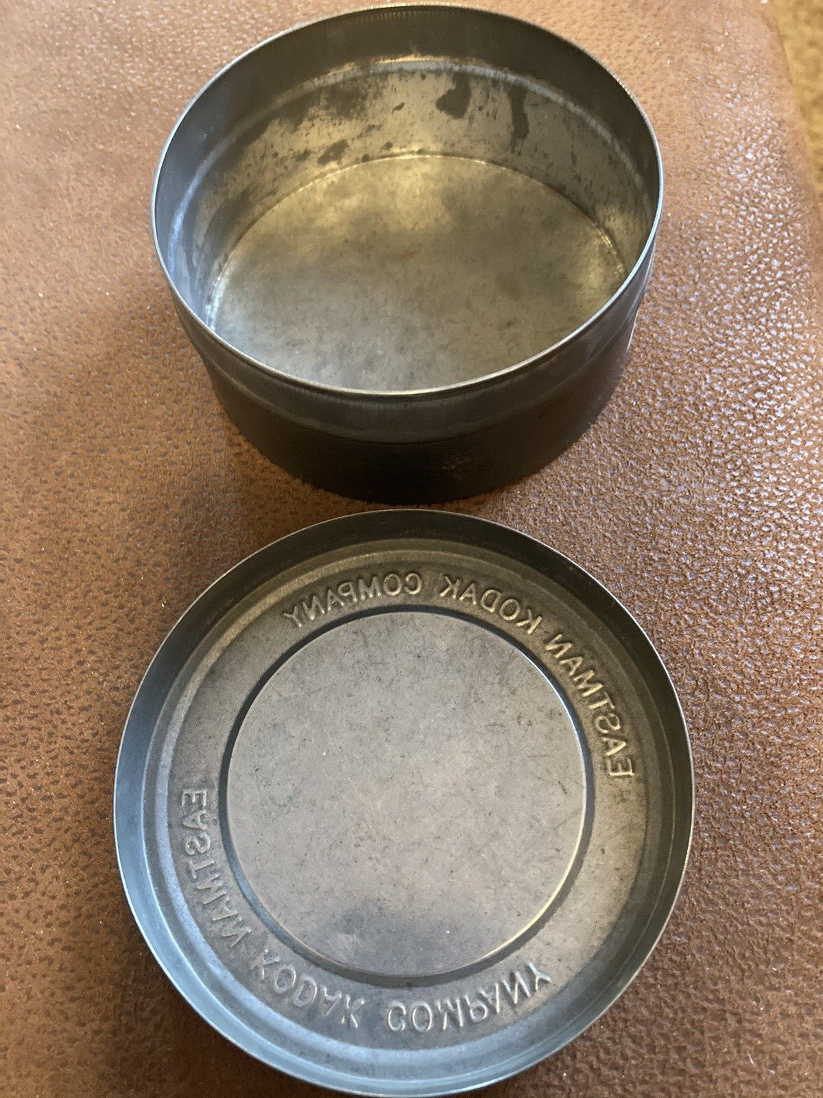 Vintage Film Tin Canister/Can Eastman Kodak Co Empty 4″ Round