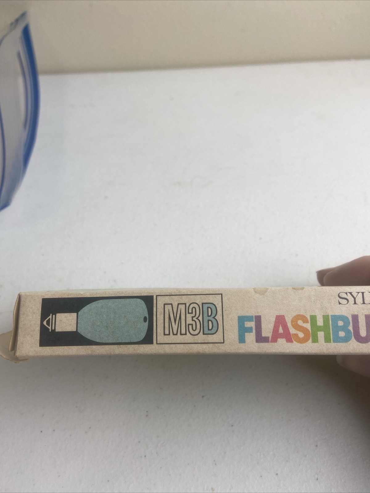 Sylvania Blue Dot M3B Flashbulbs 12 Blue Bulbs, USA New Old Stock