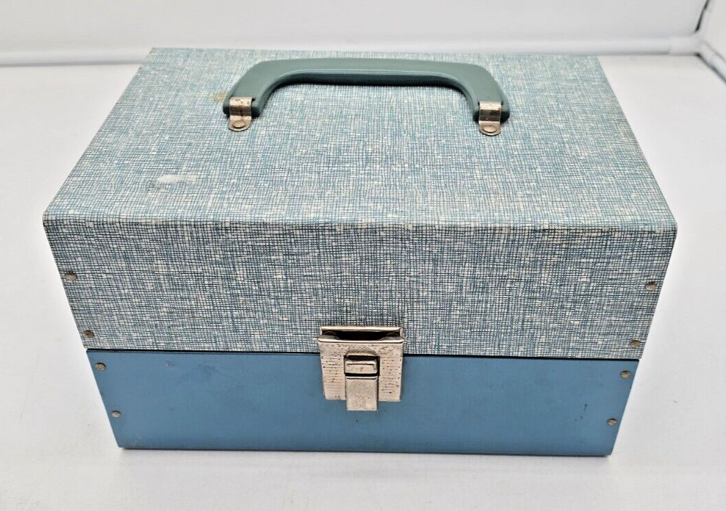 SCHERER Reel To Reel Metal Carrying Case (Holds 12 Canisters) w/ 1 Scherer Reel