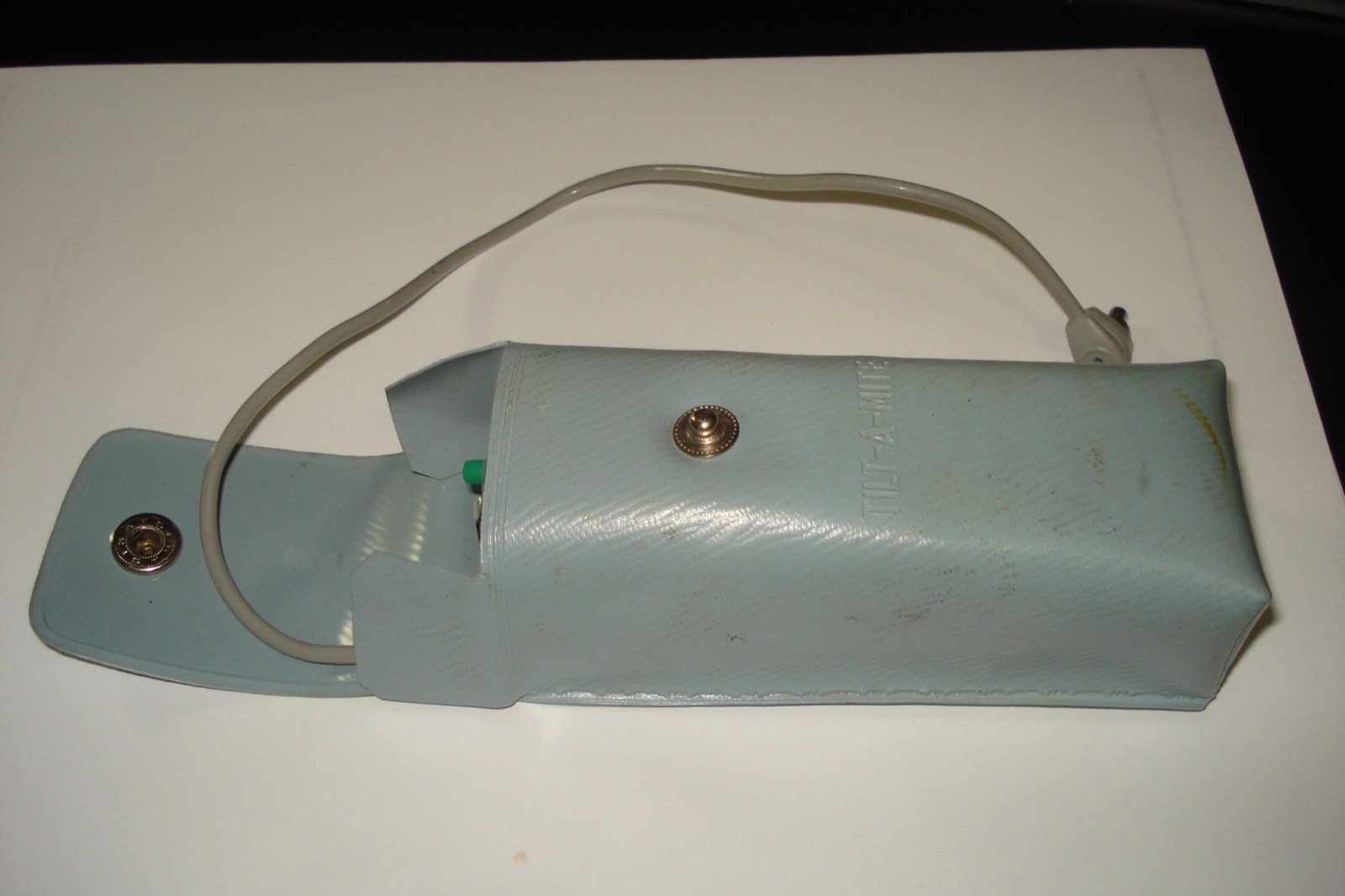 Vintage TILT-A-MITE Camera Flash Unit Collapsible Fan Japan Heiland