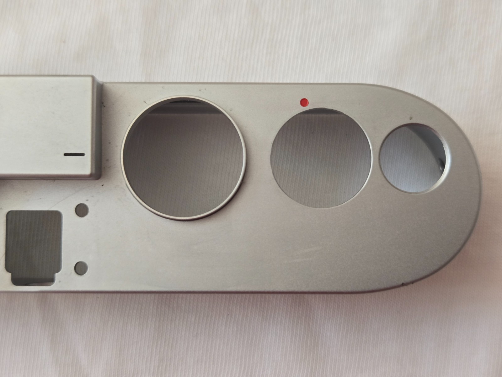 Mint-! OEM Parts – Leitz Leica M7 Chrome Top Plate w/ View Window Glasses 0.72