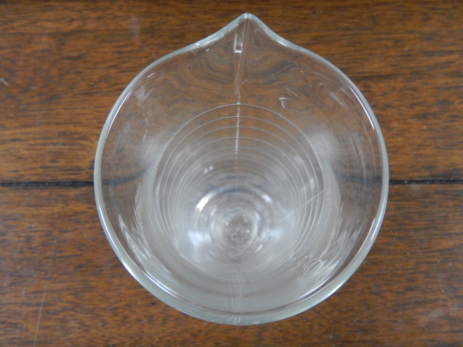 Vintage 4 Ounce Footed Glass Measuring Cup/Beaker – For Photographic Use Only