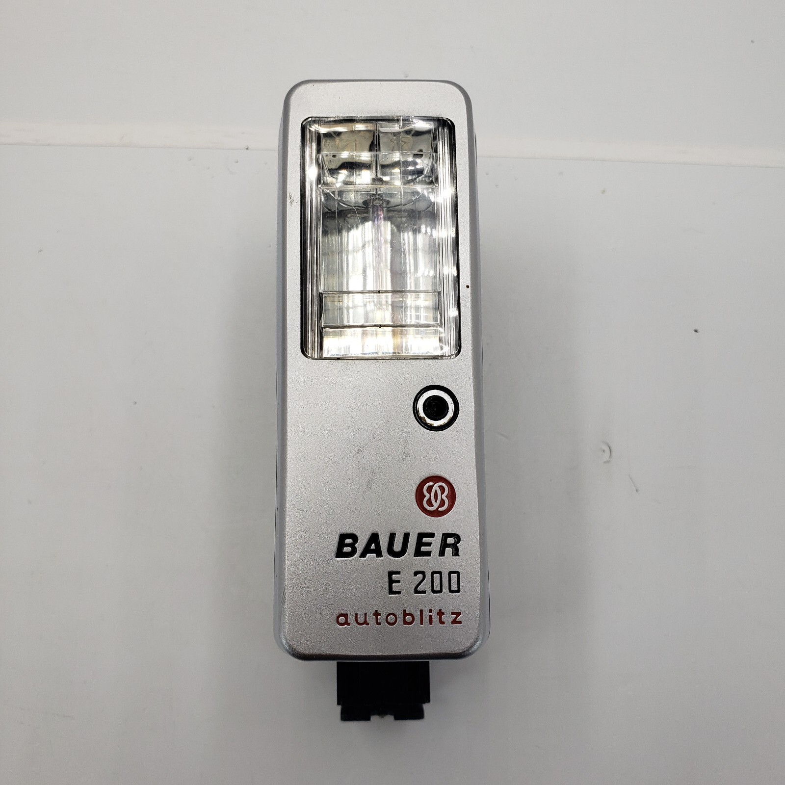 Vintage Bauer E200 AutoBlitz / UltraBlitz Flash With Plug , Made In Germany
