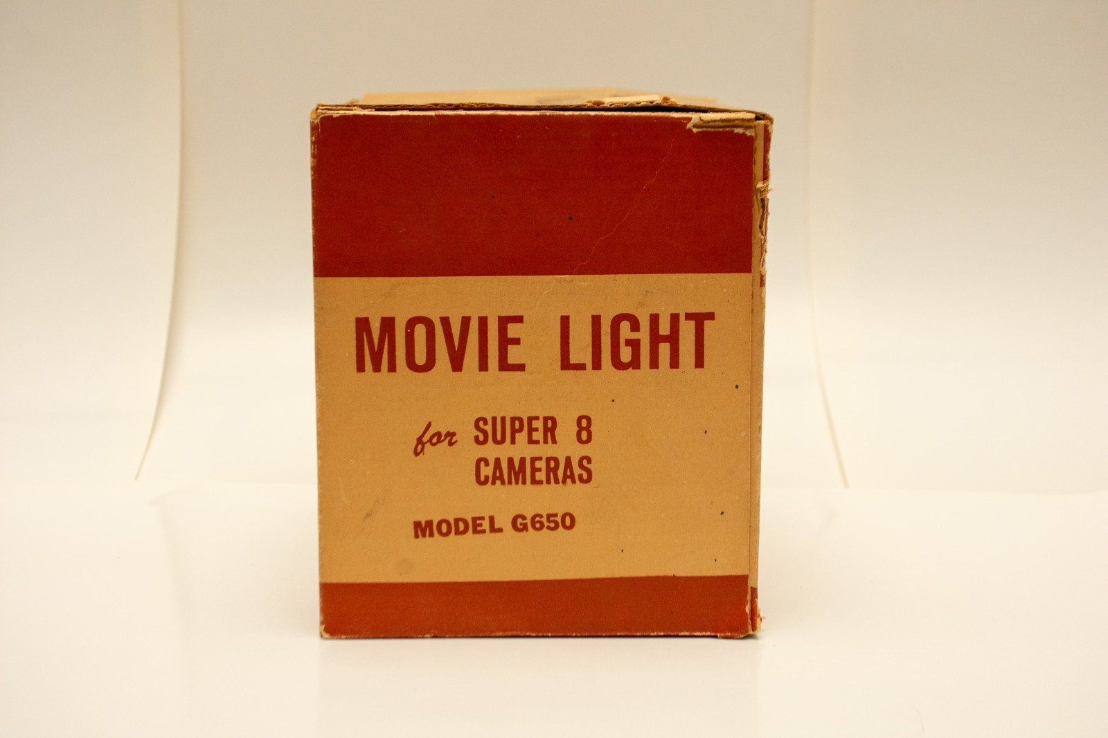 Vintage Glenwood Movie light for Super 8 cameras model G650, vintage lighting