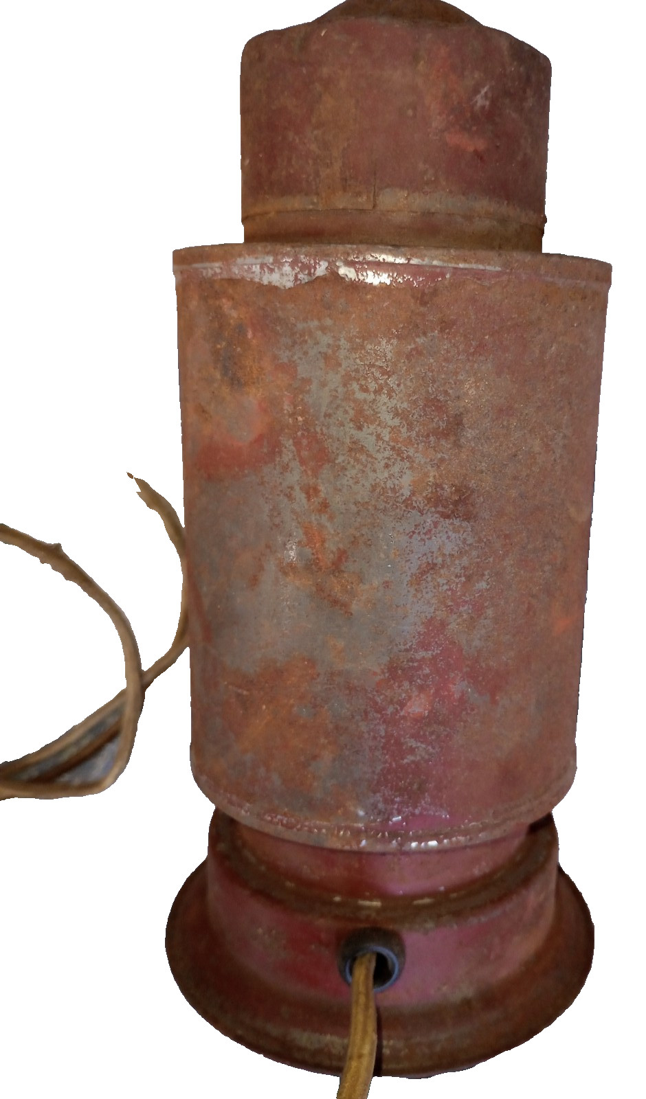 Vintage Burke and James Ingento No.8 Electric Darkroom Lamp Lantern Photography