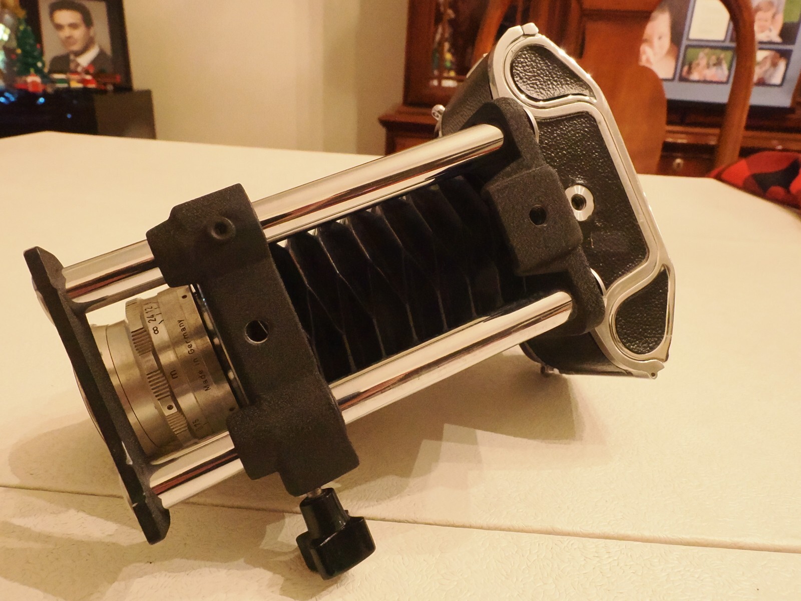Ihagee Exakta Mount Macro Photography Rail Bellows, excellent working condition