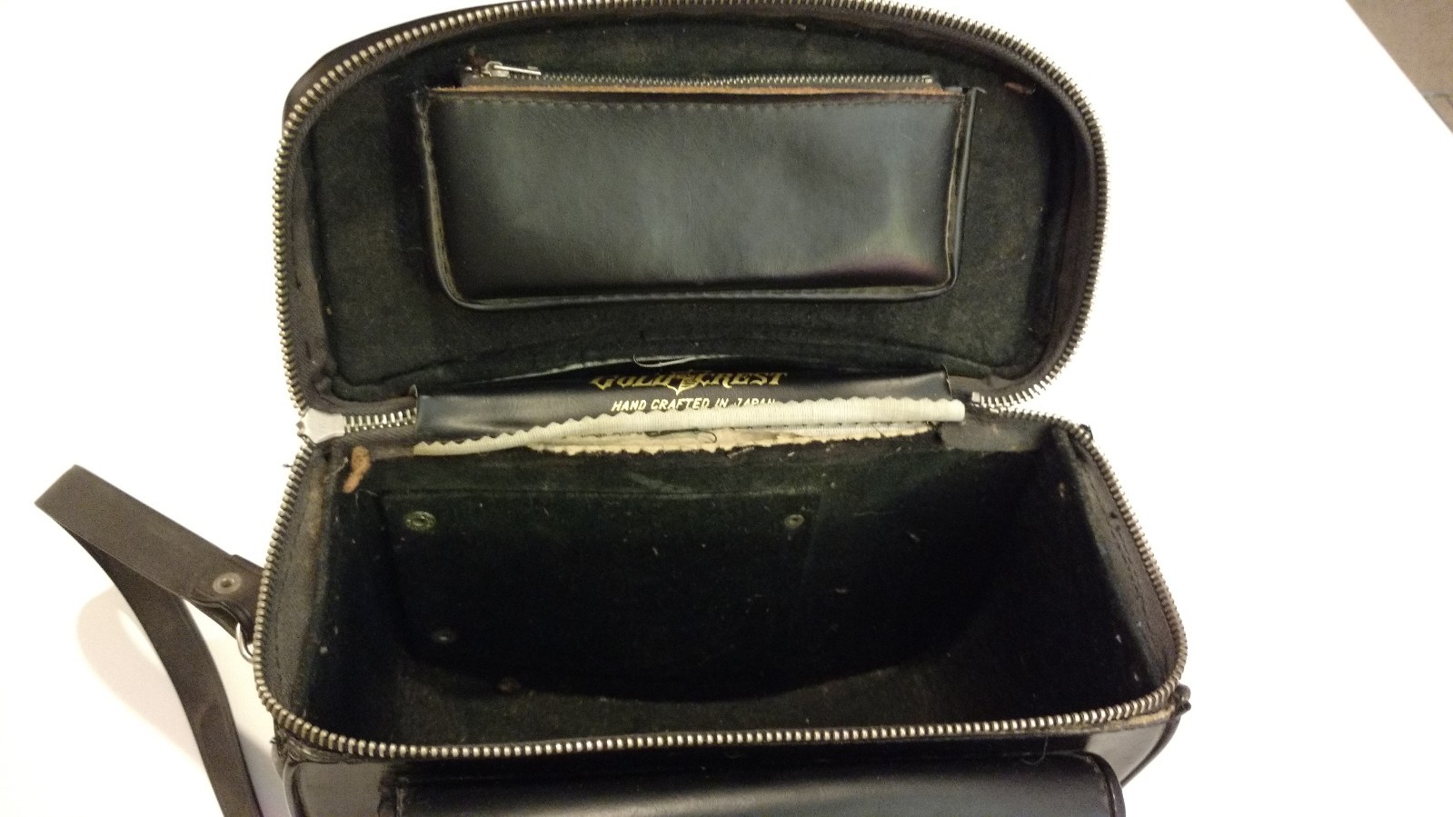 Gold Crest Camera Bag, Vintage