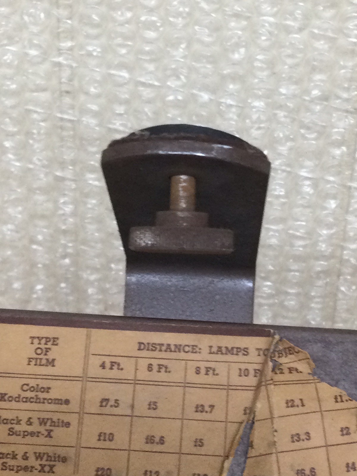 VTG Multee Handheld Movie- Flood -Photo-Light Model N2 + 2 Bulbs + 5 Small Reels