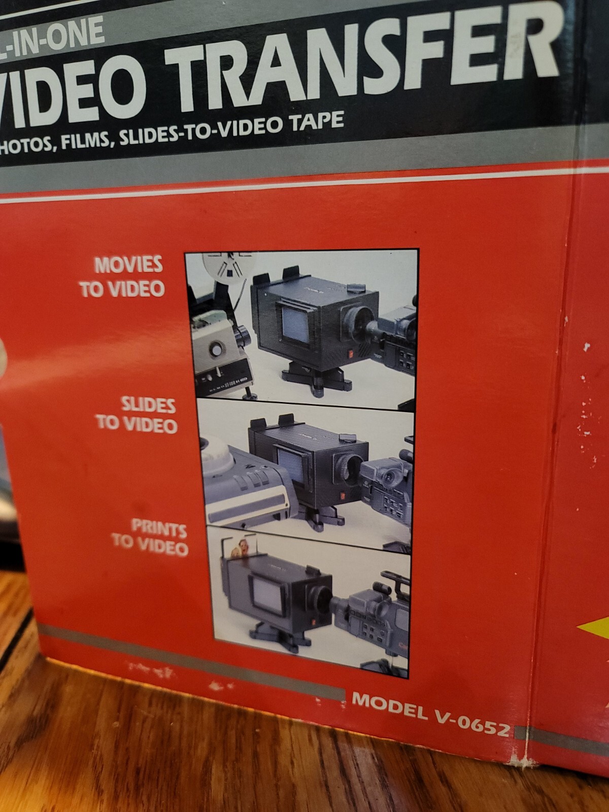 Ambico All-in-One Video Transfer V-0652 Photos Films Slides Electronic
