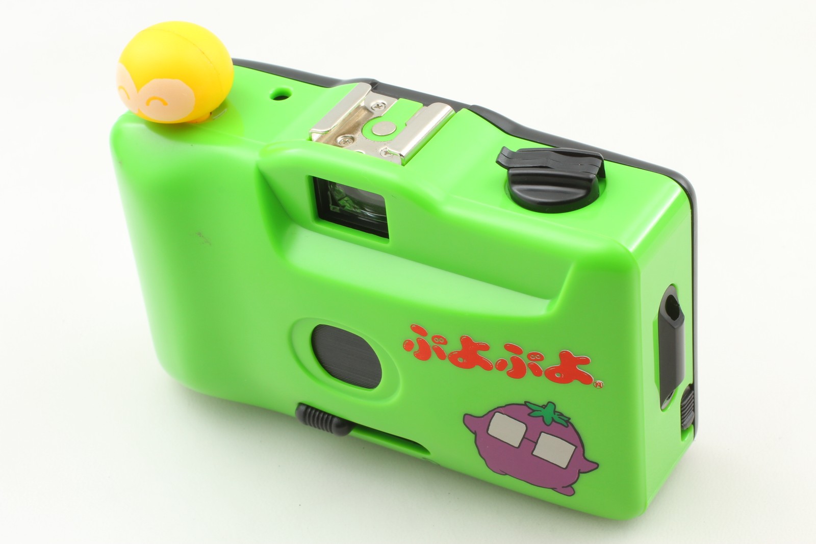 [Exc+5] Japanese Green Puyo Puyo 35mm Film Toy Camera Novelty Gift From JAPAN