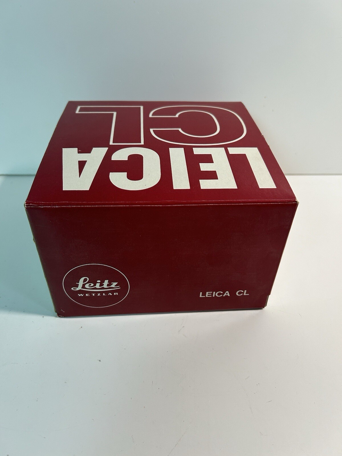 Vintage Box for Leitz Leica CL Camera 50th Anniversary – BOX ONLY