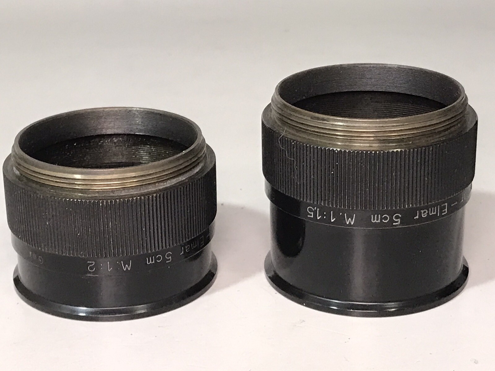 Leitz Leica BEHOO Close-up Device in original wood box, for Summar / Elmar Lens