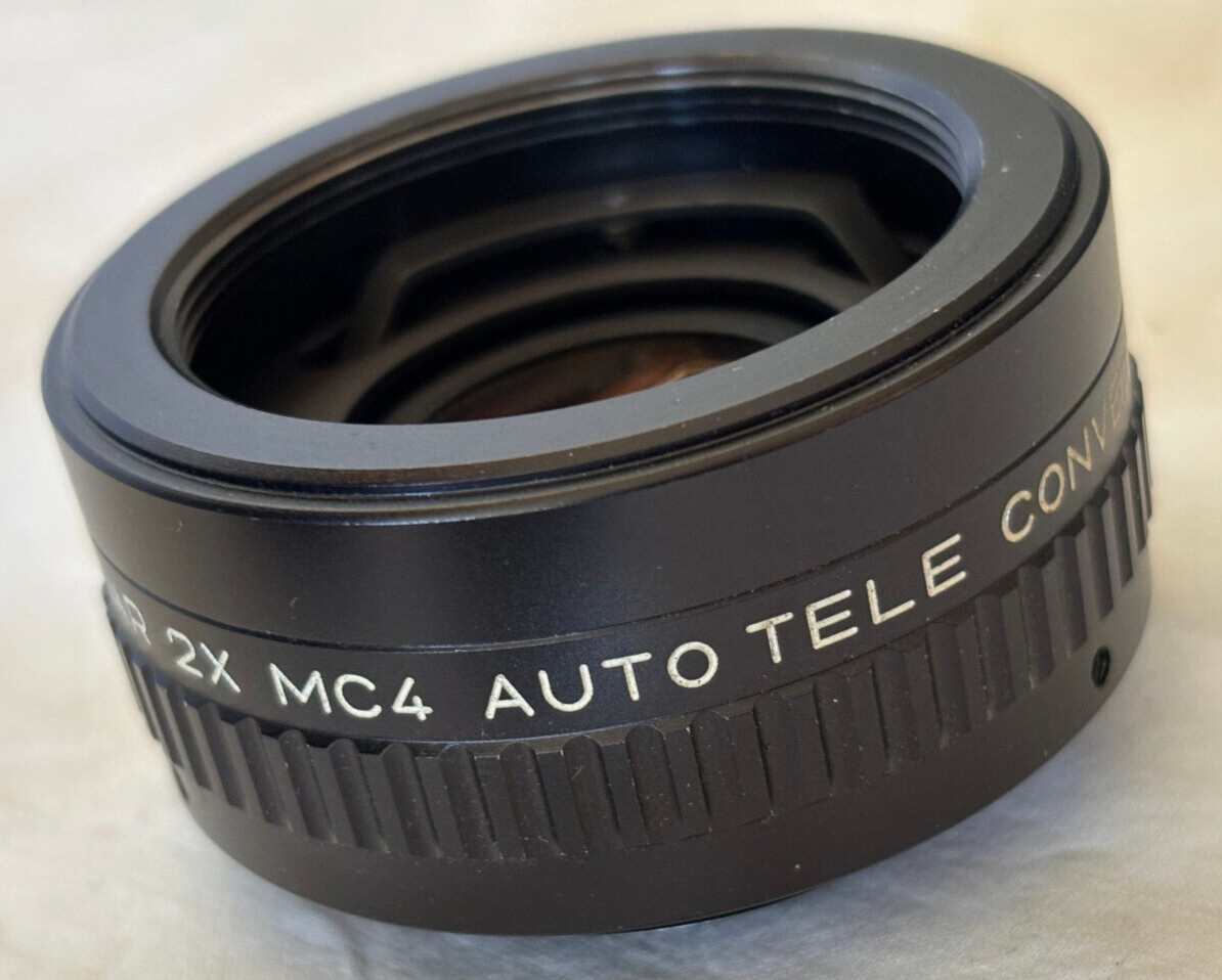 APS Rokunar 2X MC4 Auto Tele Converter 5210031 Made in Japan for Pentax Camera