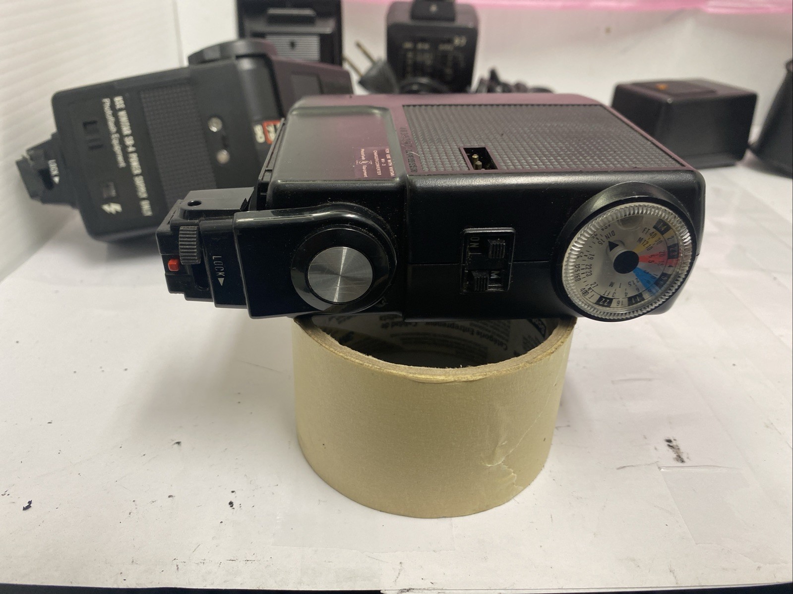 Vivitar 292, 283 Flash Minolta SH 009e Olympus, Bower SF328AZ Lot Photo Flash