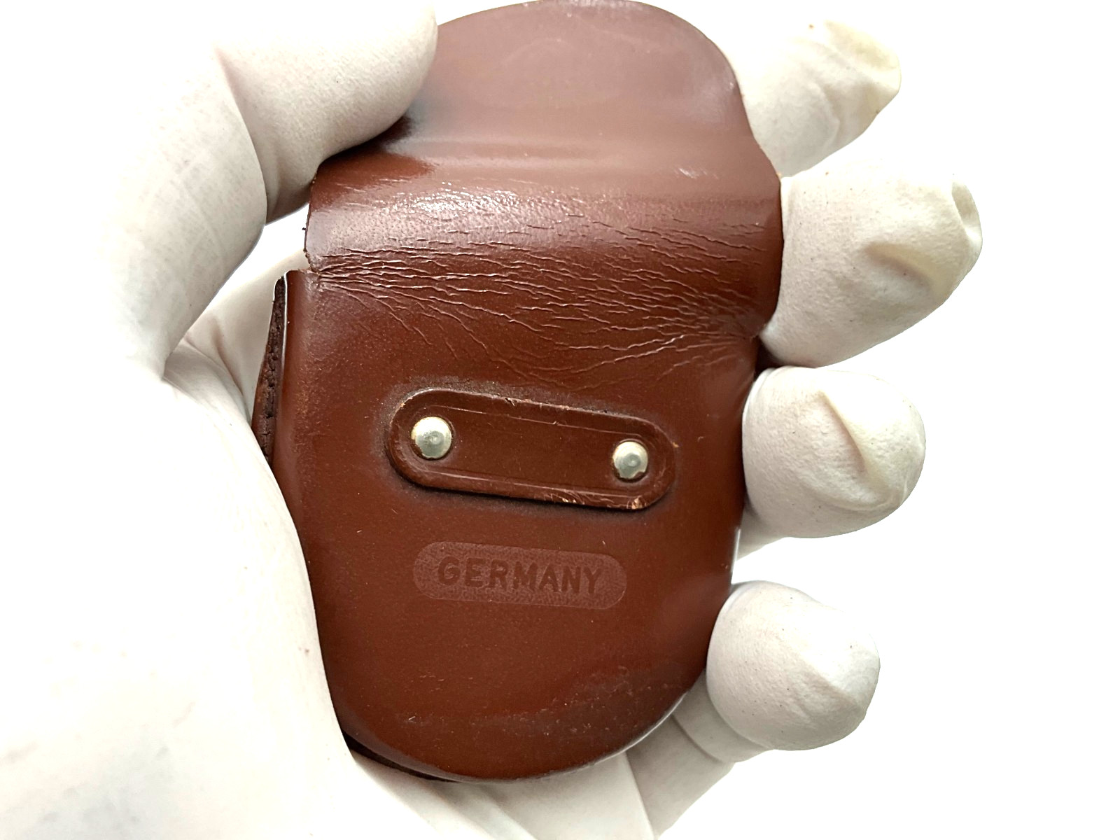 Rollei‑grün Bay II green filter–R II–1.5 for RolleiflexTLR original leather case
