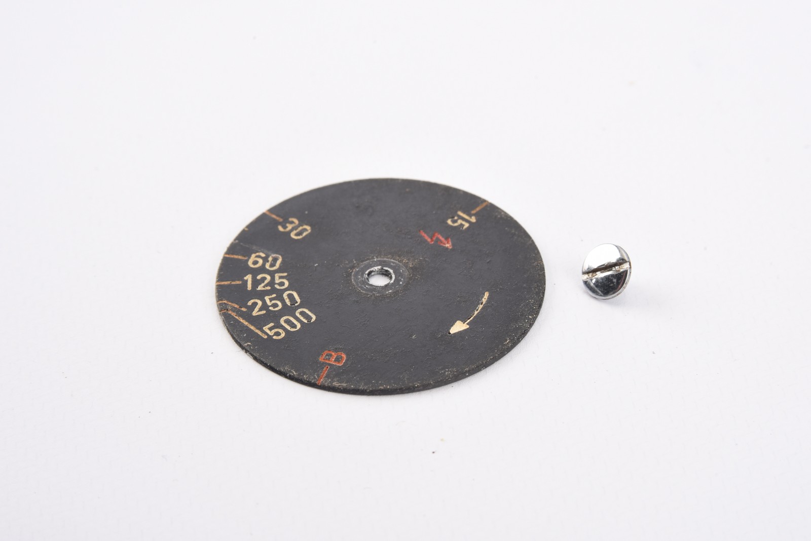 Plaubel Makiflex Automatic Camera Part Speed Setting Ring and Screw V03