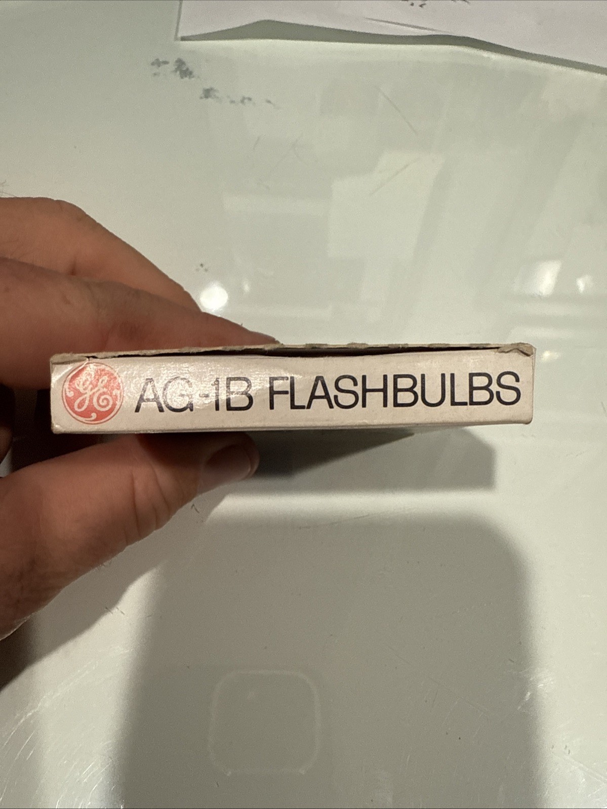 GE Flashbulbs AG-1B 12 Pack Made In USA Photography Blue NOS analog flash