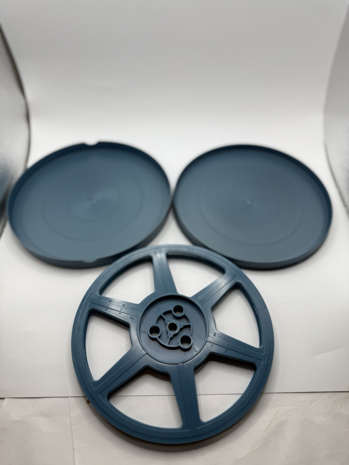 Vintage Yankee Plastic Film Reel & Can Canister 7.25″ Diameter