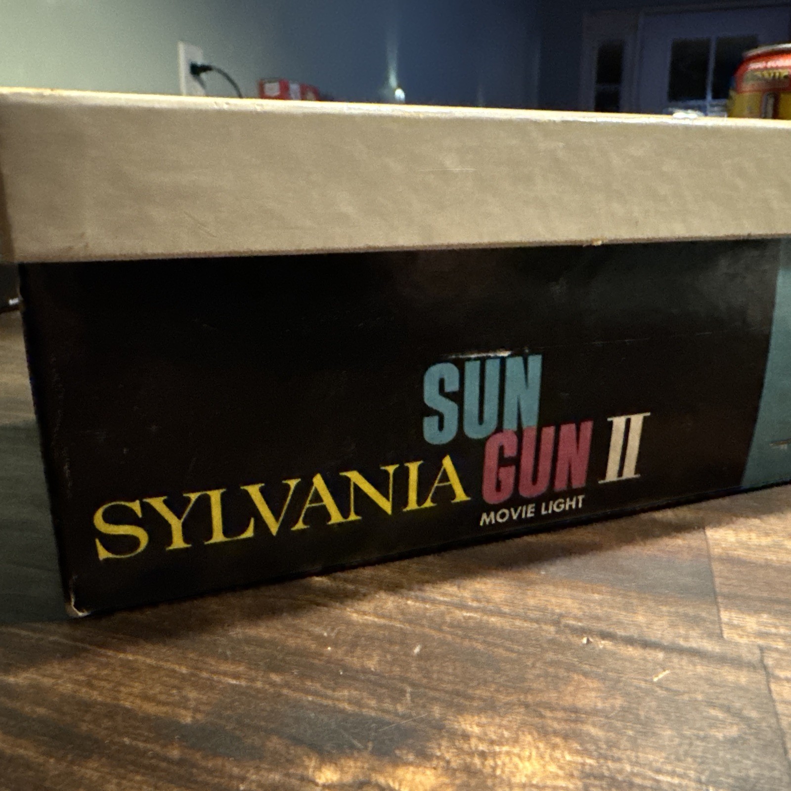 Vintage Sylvania Sun Gun II Movie Light w/Original Box Works Great! Model SG-55