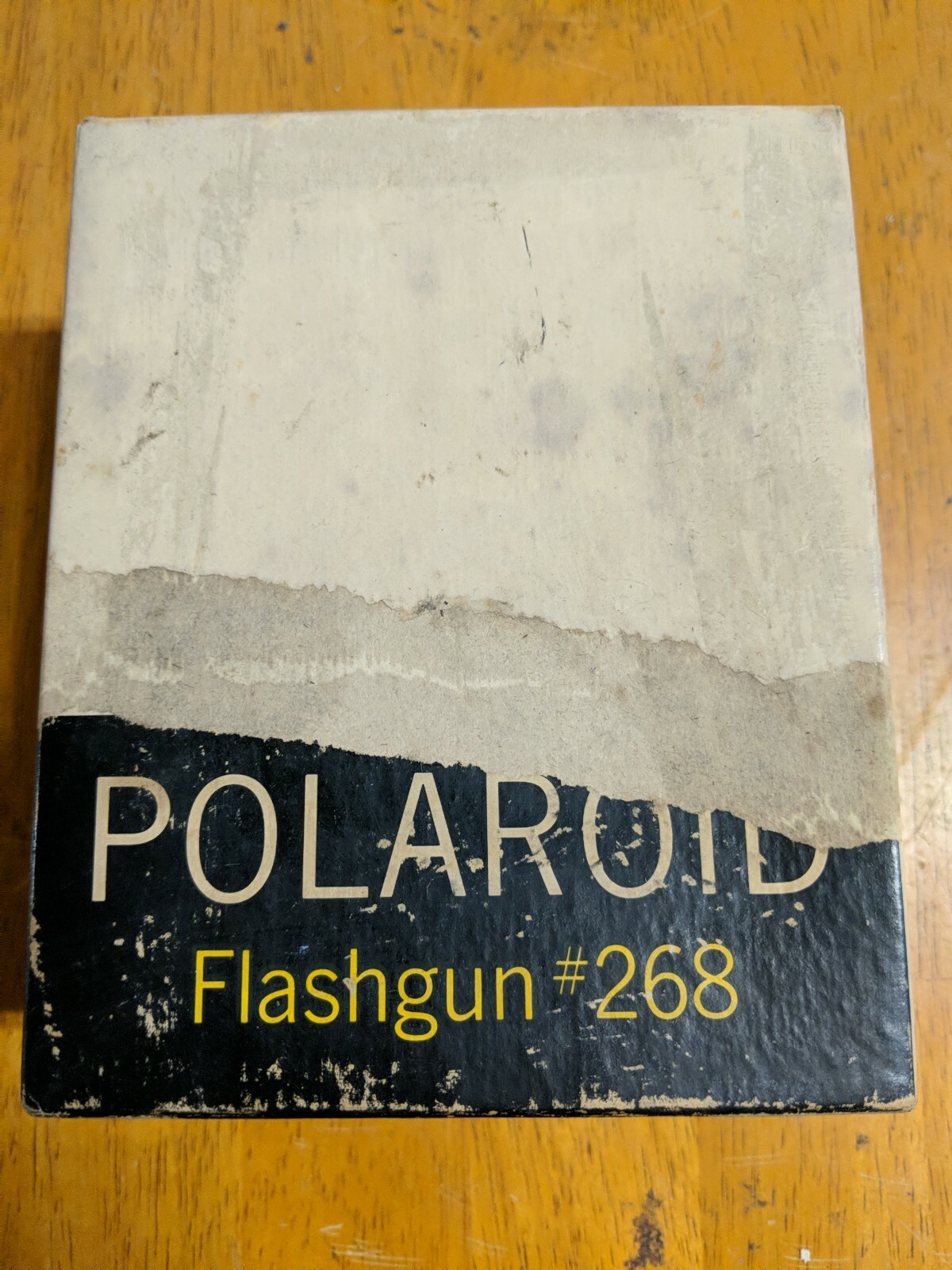 Vtg Polaroid Flash Gun 268 Attachment for Automatic Color Pack Cameras ~ #354