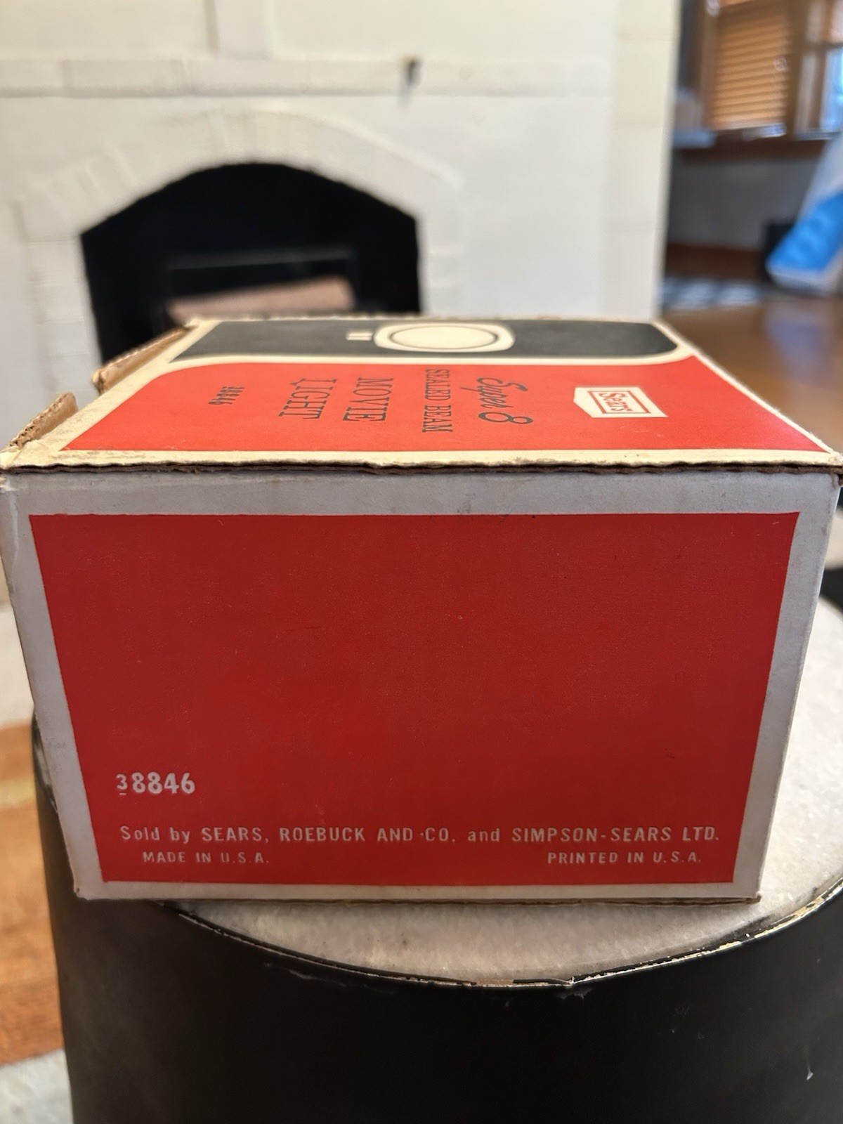 Vintage Sears Super 8 Sealed Beam Movie Light. 38846. USA. Works Very Bright