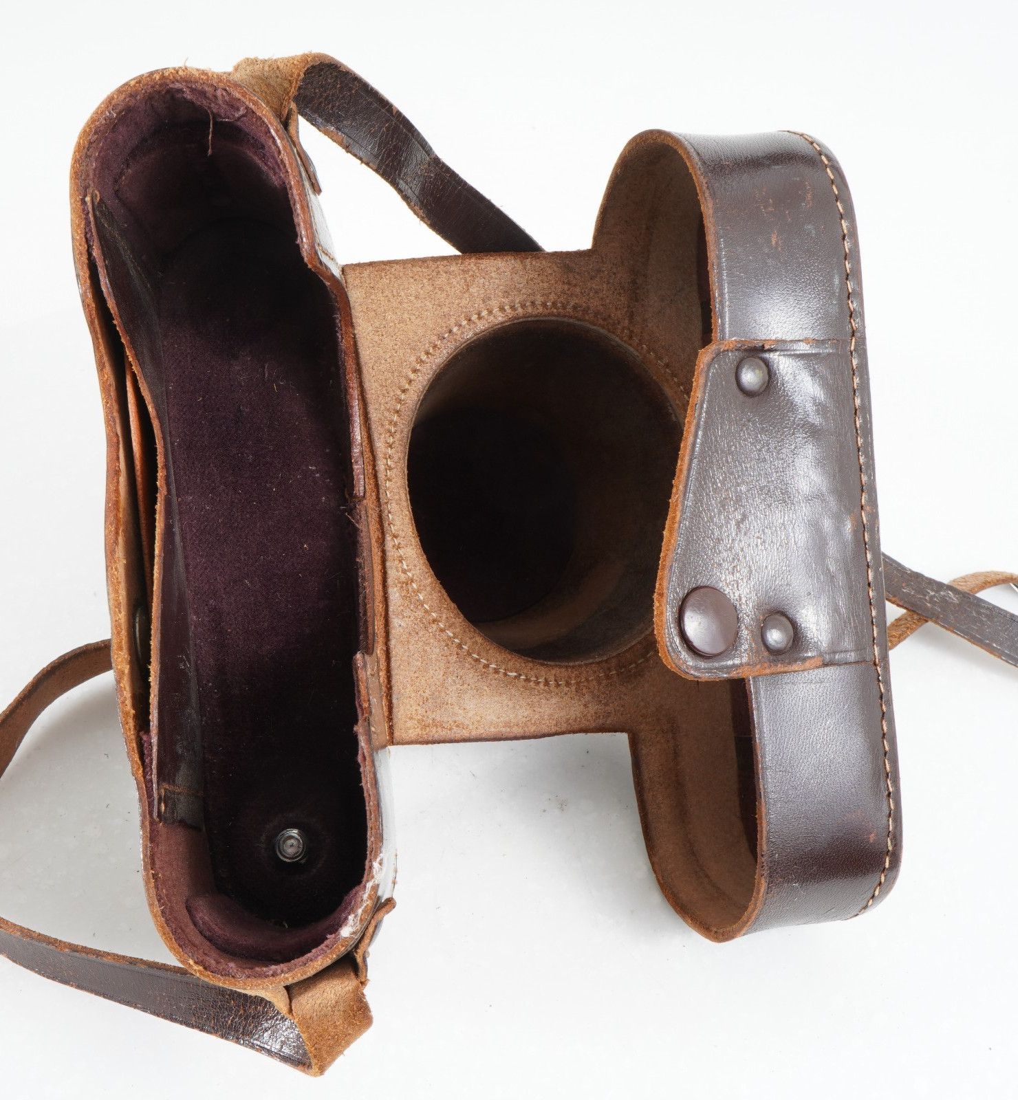 -Leica Leather Case for LTM Screw Mount Rangefinder Cameras without self timers