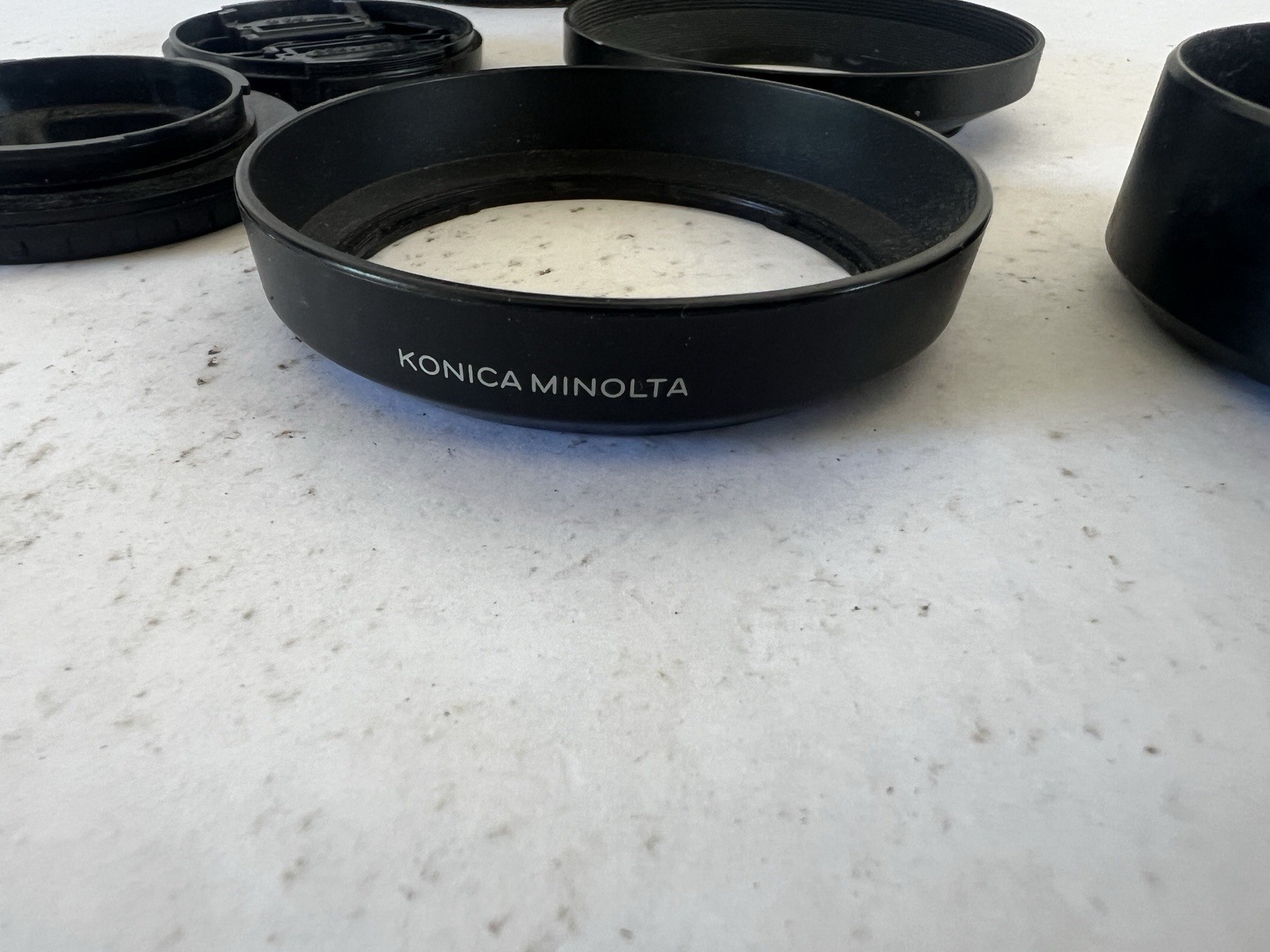 Vivitar & Minolta Misc Lens Case And Covers Misc Lot