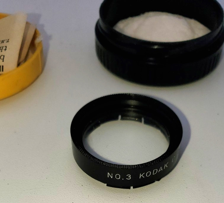 Vintage Kodak Close Up Attachment No. 3 Original Case