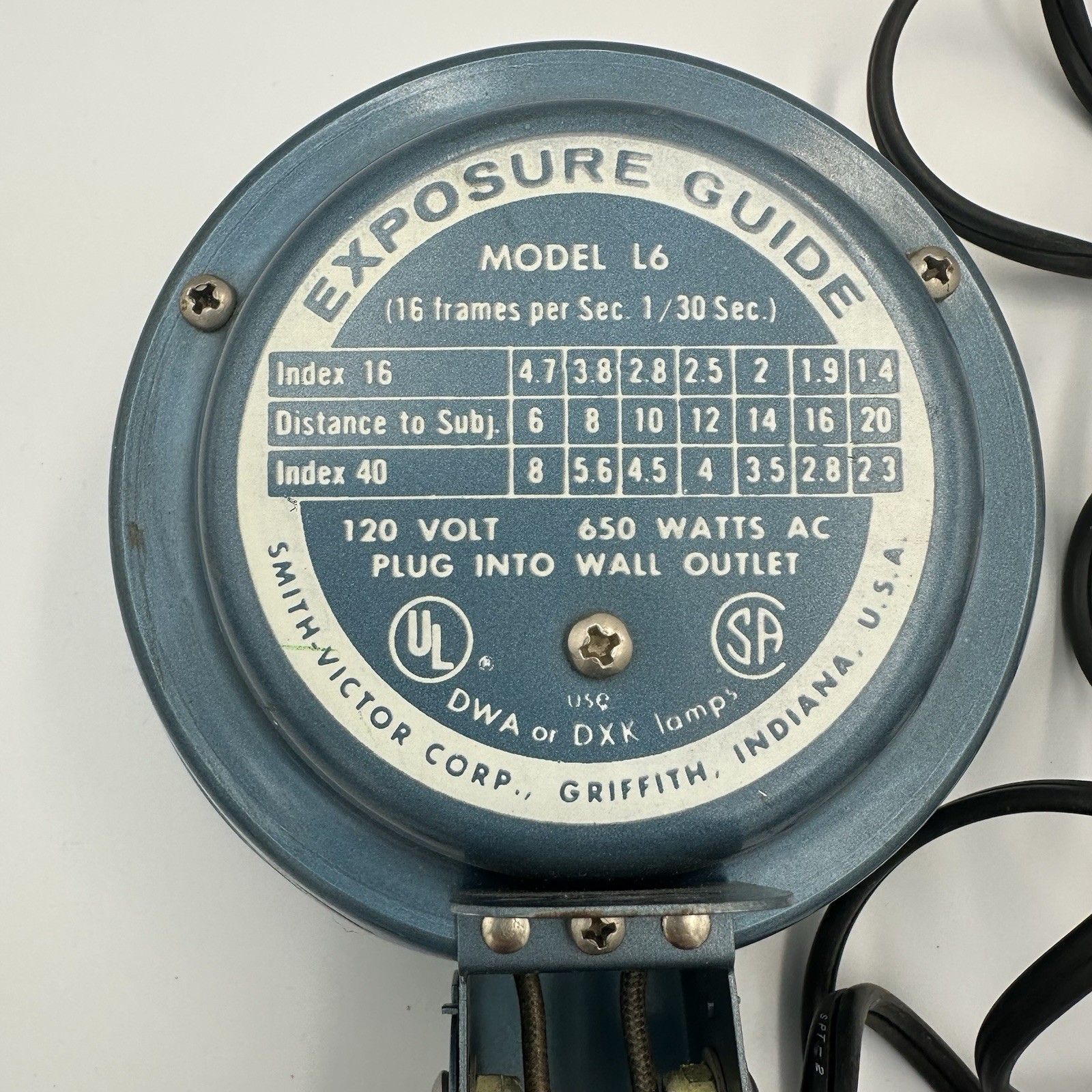 Vintage Smith Victor Flood / Spot Light Hand Held Model L6 – Works