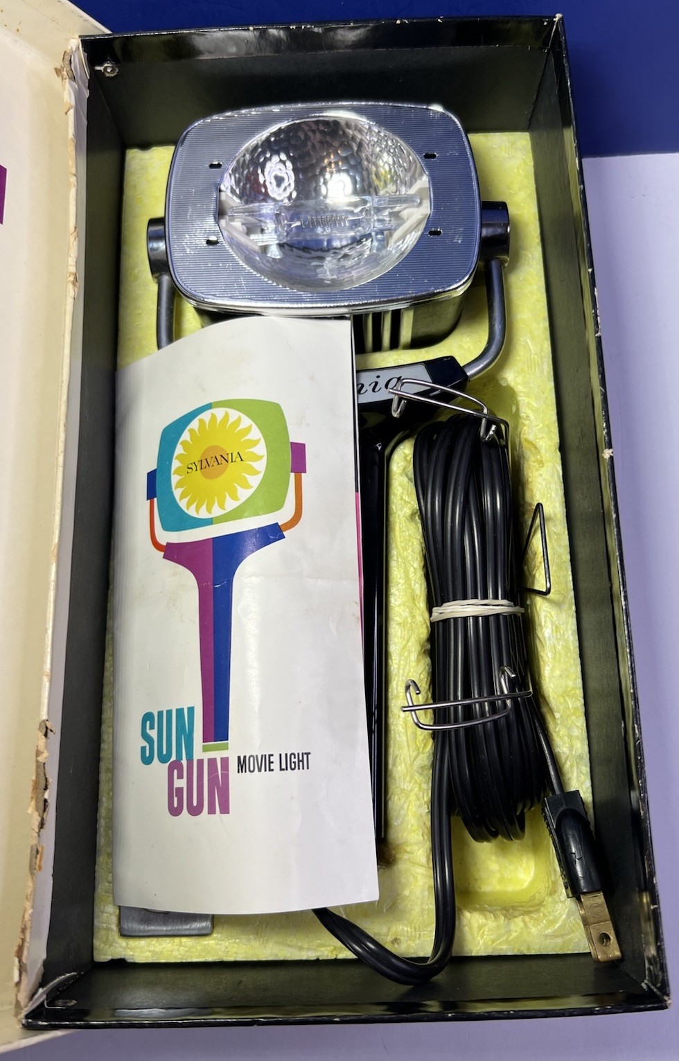 Vintage Sylvania Sun Gun Movie Light Model SG-50 in Box Complete – VGC Works