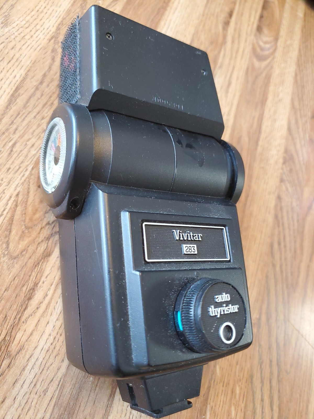 Vintage Flash Bundle Sunpak 522 Vivitar 283 Nissin Quantum Battery Stroboframe